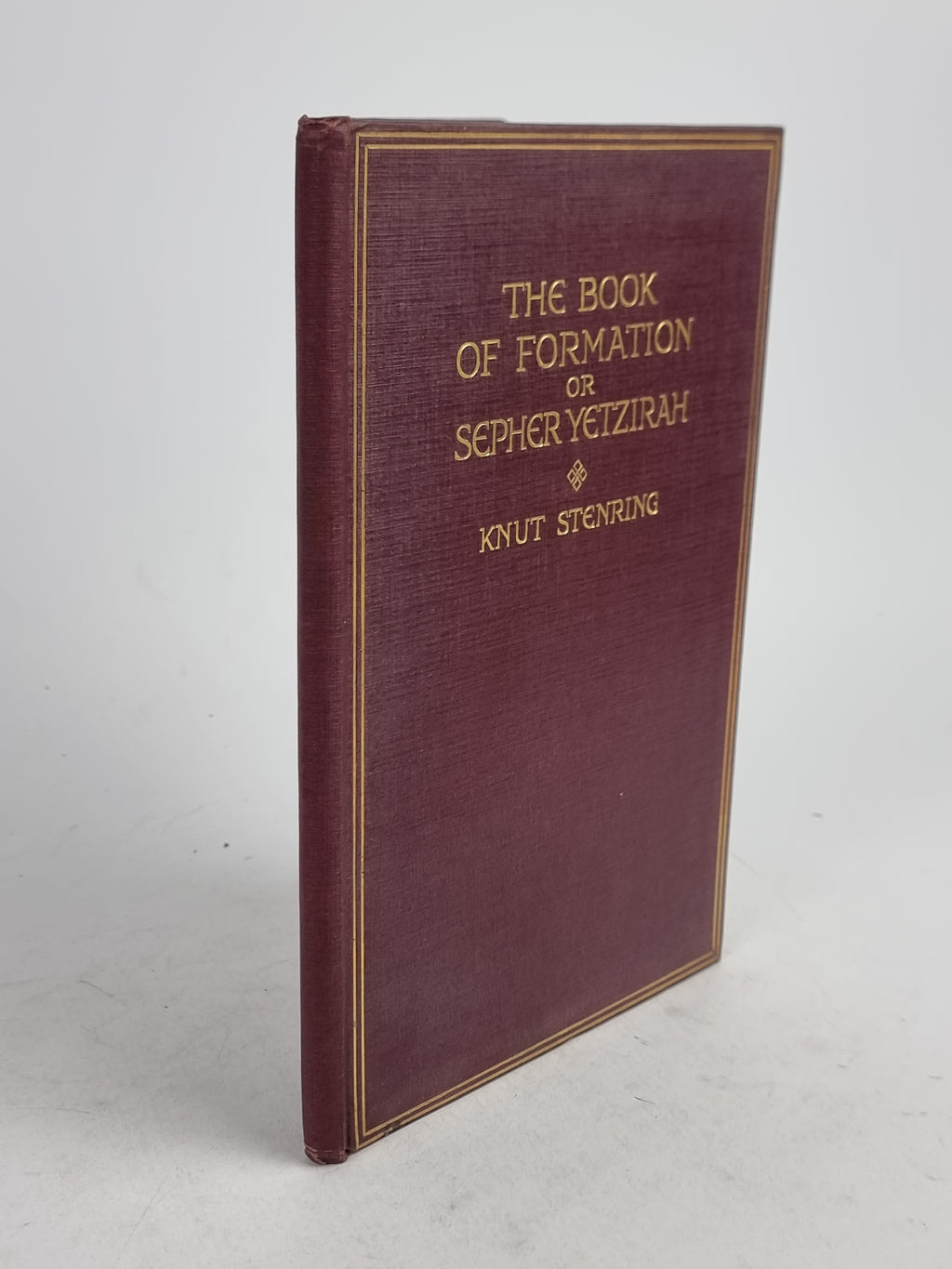 The Book of Formation or Sepher Yetzirah, Rabbi Akiba Ben Joseph — 1st Ed