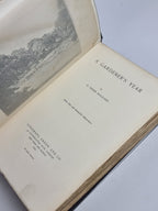 A Gardener's Year, H. Rider Haggard — 1st Edition