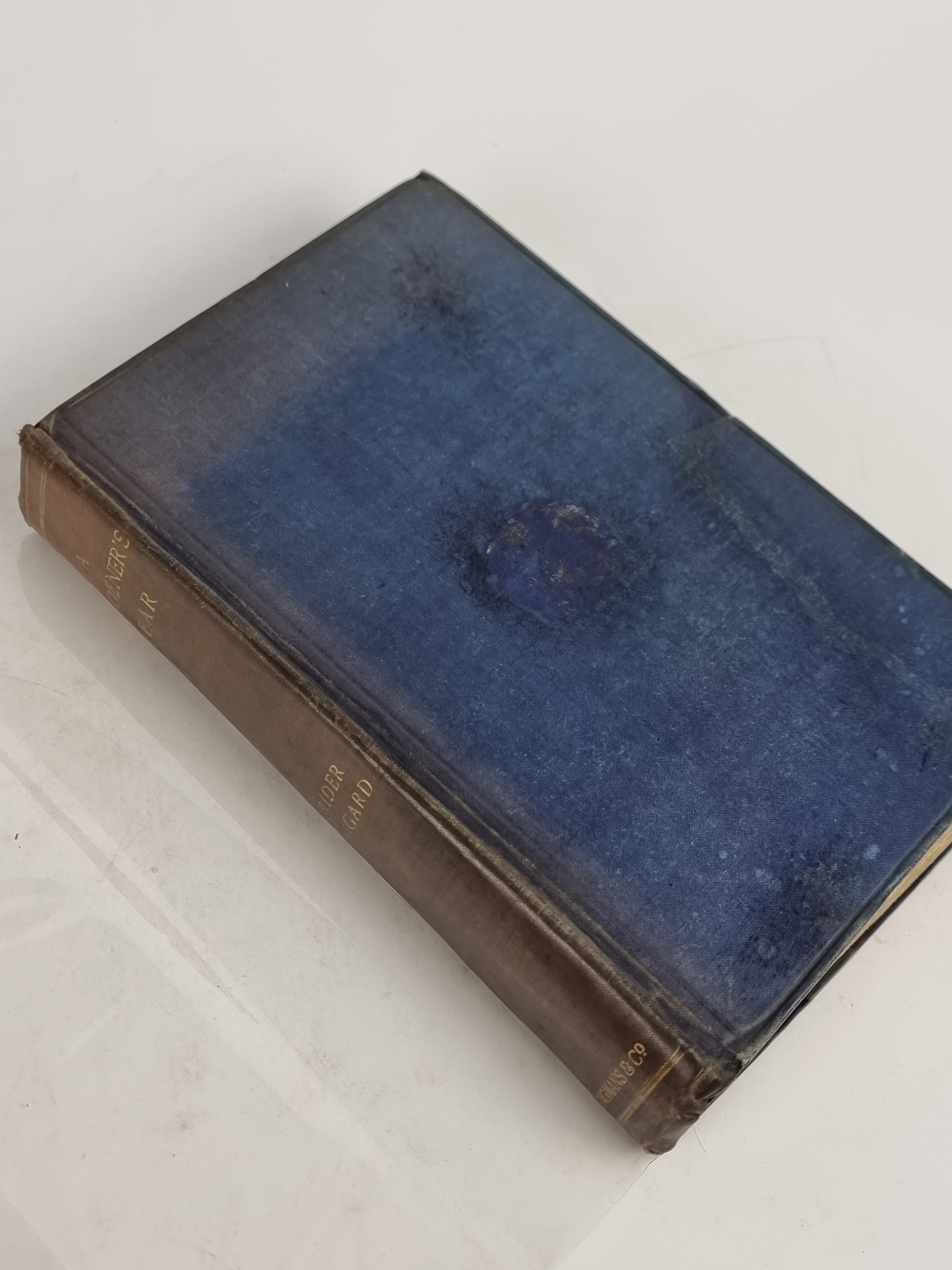 A Gardener's Year, H. Rider Haggard — 1st Edition