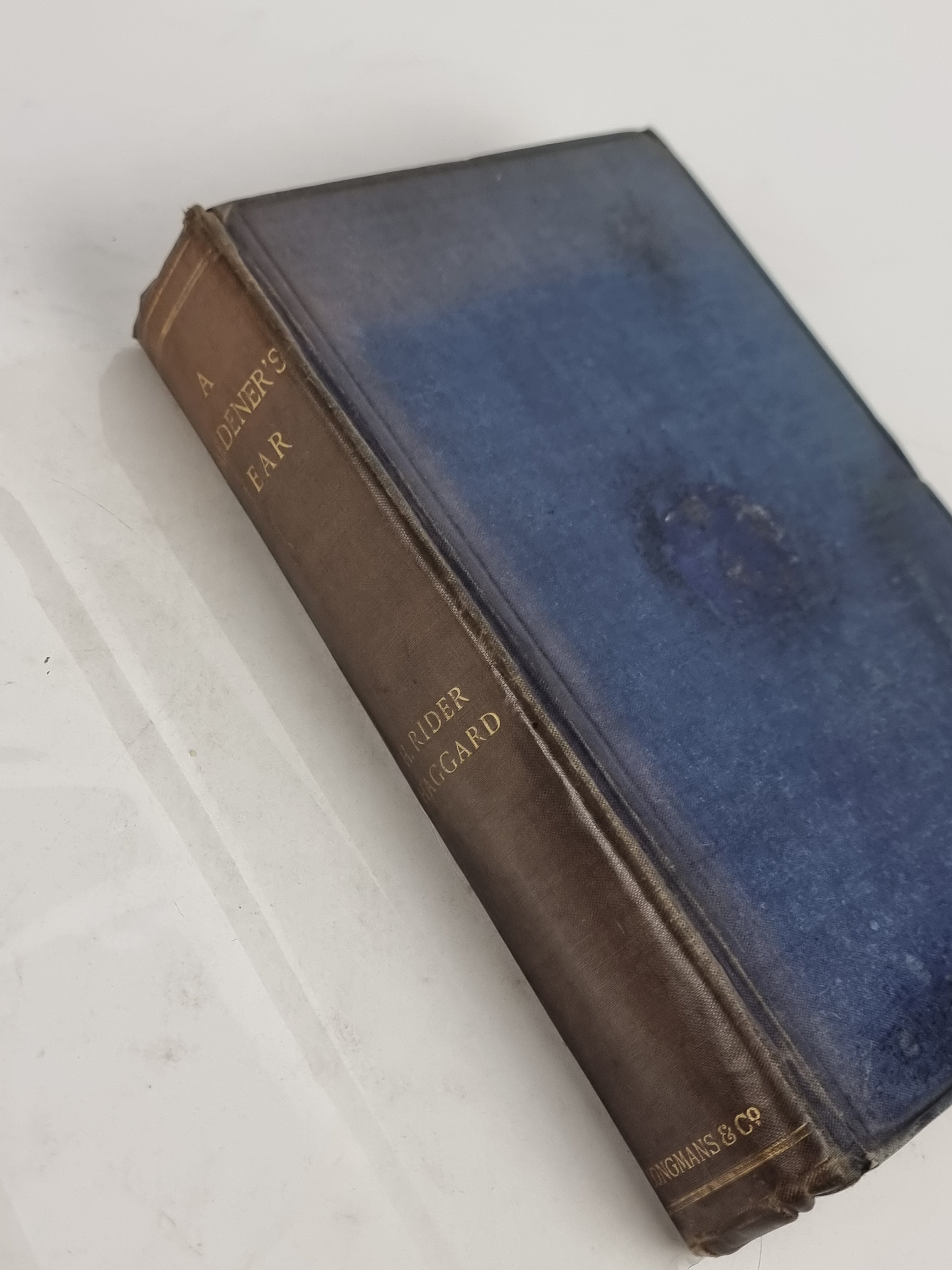 A Gardener's Year, H. Rider Haggard — 1st Edition