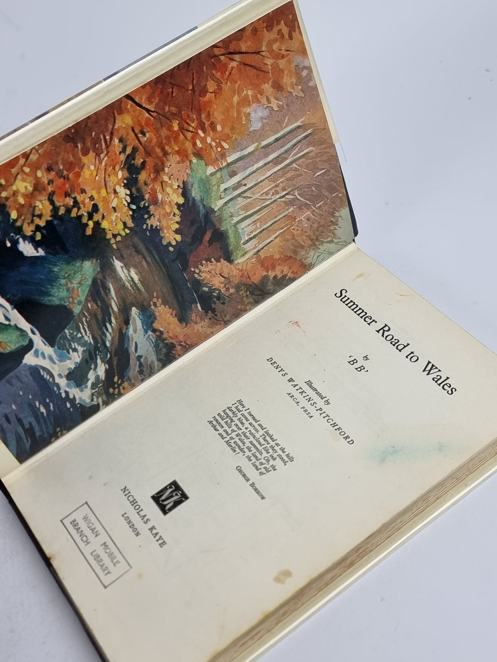 Summer Road to Wales, 'BB' (Denys Watkins-Pitchford) — 1st Edition