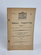 Military Engineering Volume V: Roads, Airfields and Mechanical Equipment