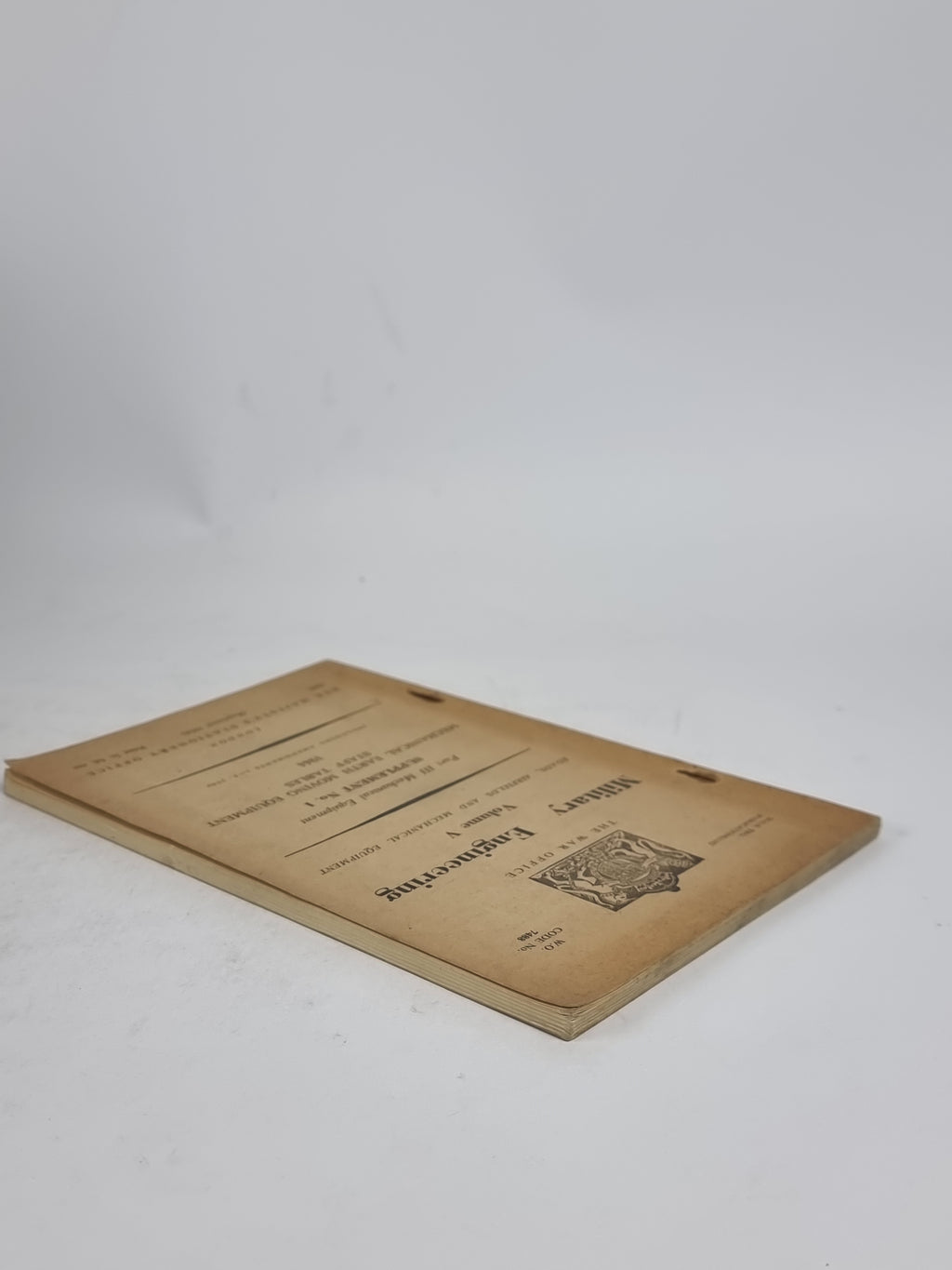 Military Engineering Volume V: Roads, Airfields and Mechanical Equipment