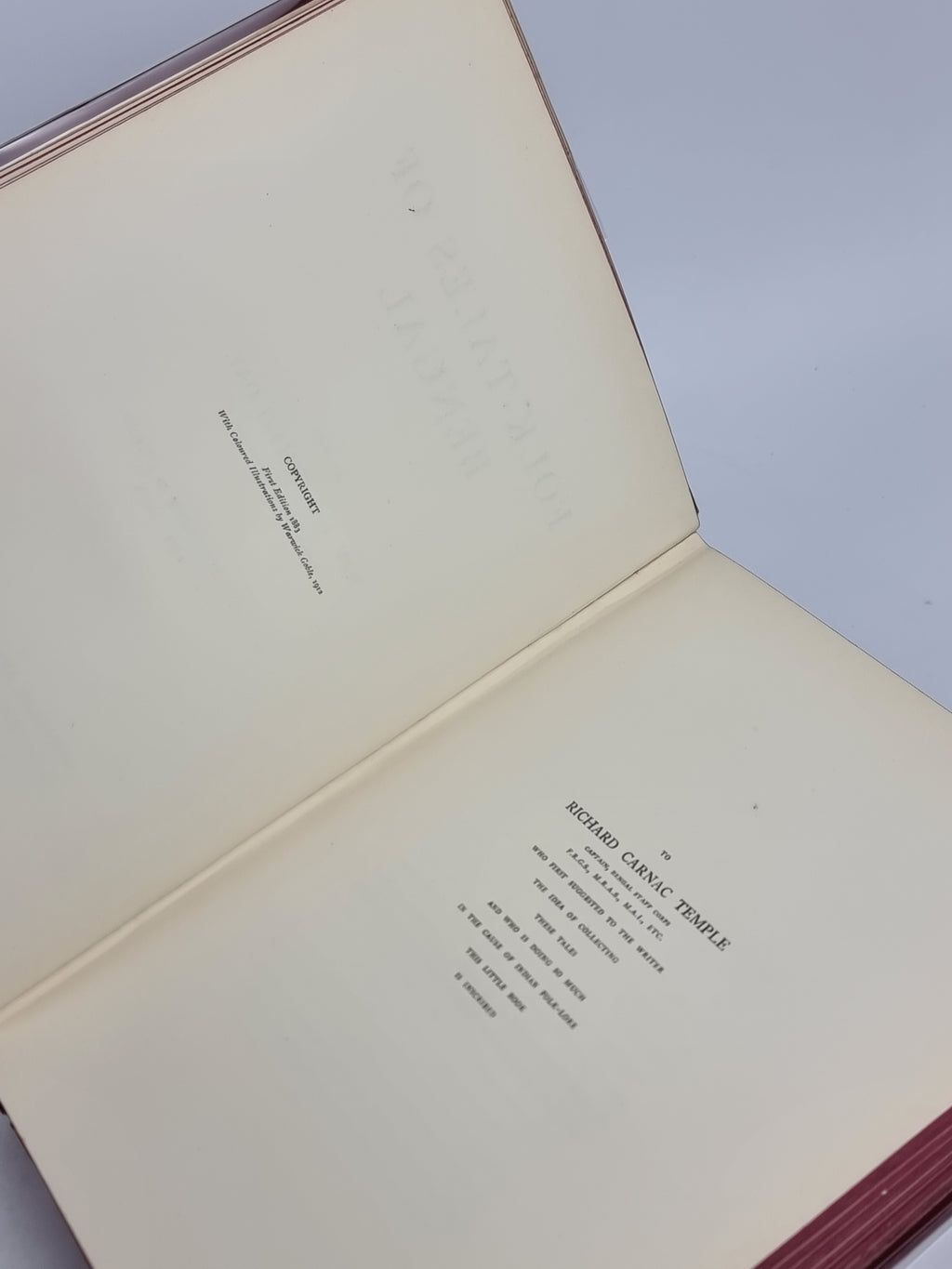 Folk-Tales of Bengal, Rev. Lal Behari Day — 1st Edition Thus