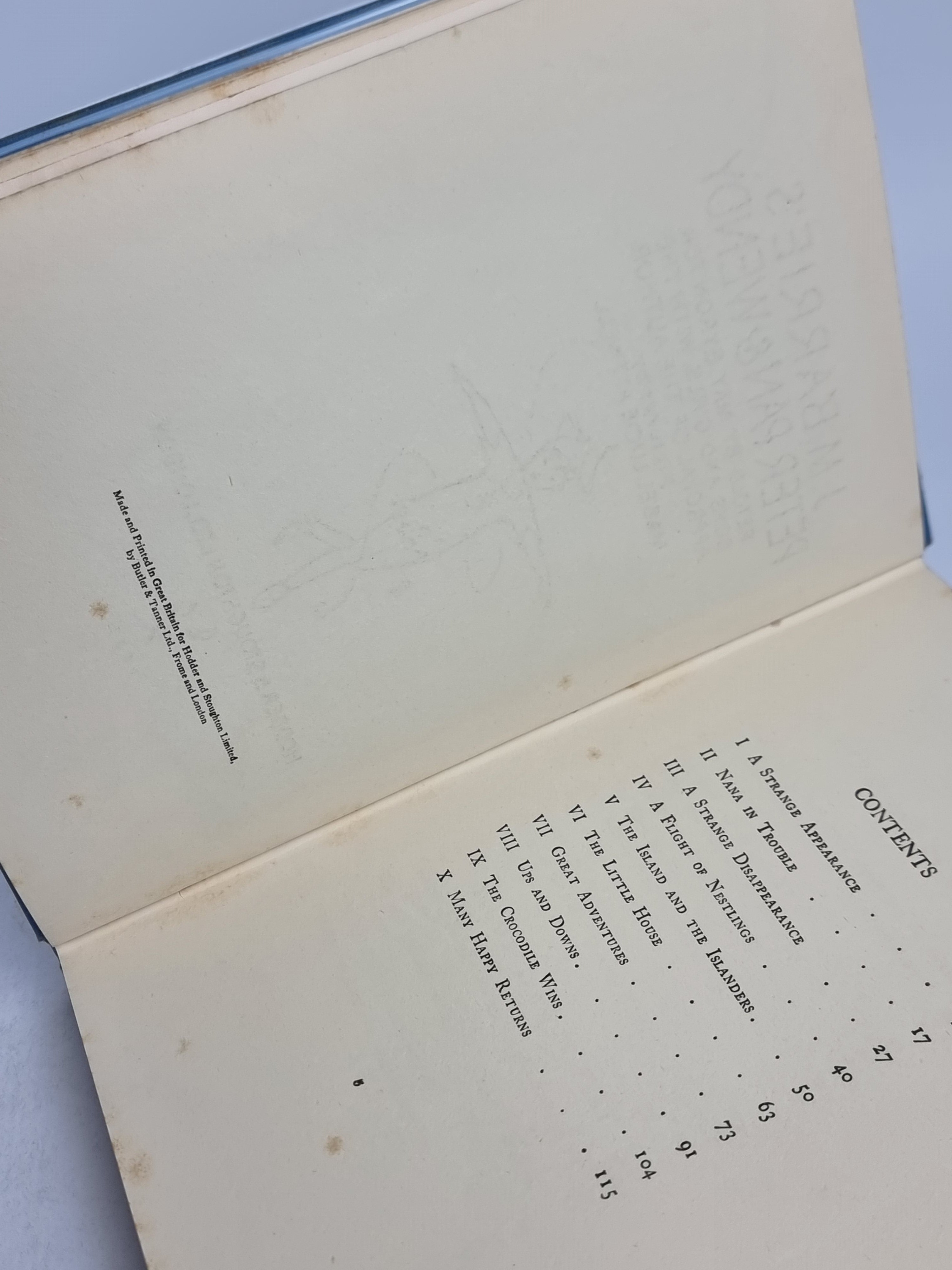 Peter Pan & Wendy, J. M. Barrie (Retold by May Byron) — 1st Edition Thus