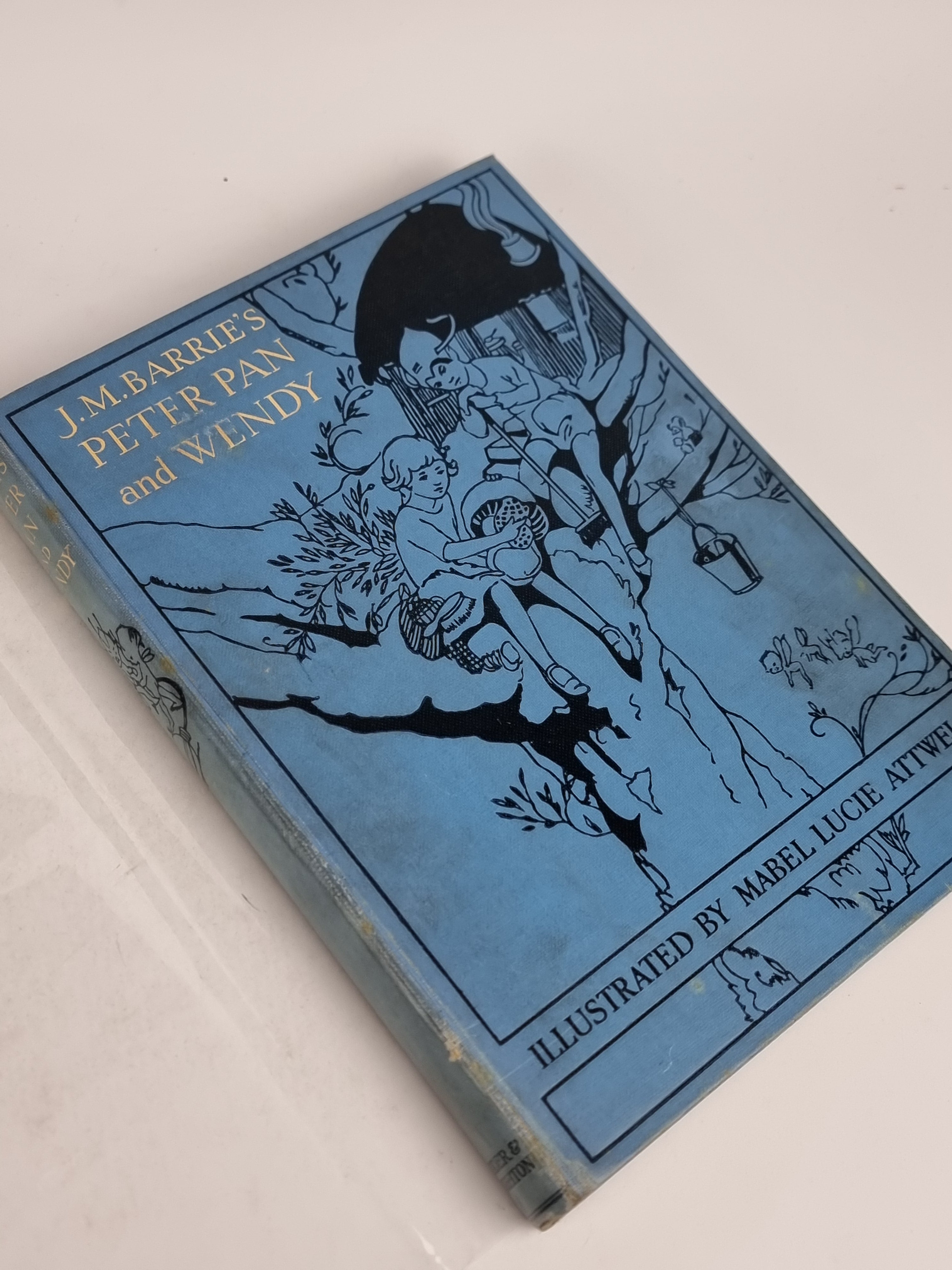Peter Pan & Wendy, J. M. Barrie (Retold by May Byron) — 1st Edition Thus