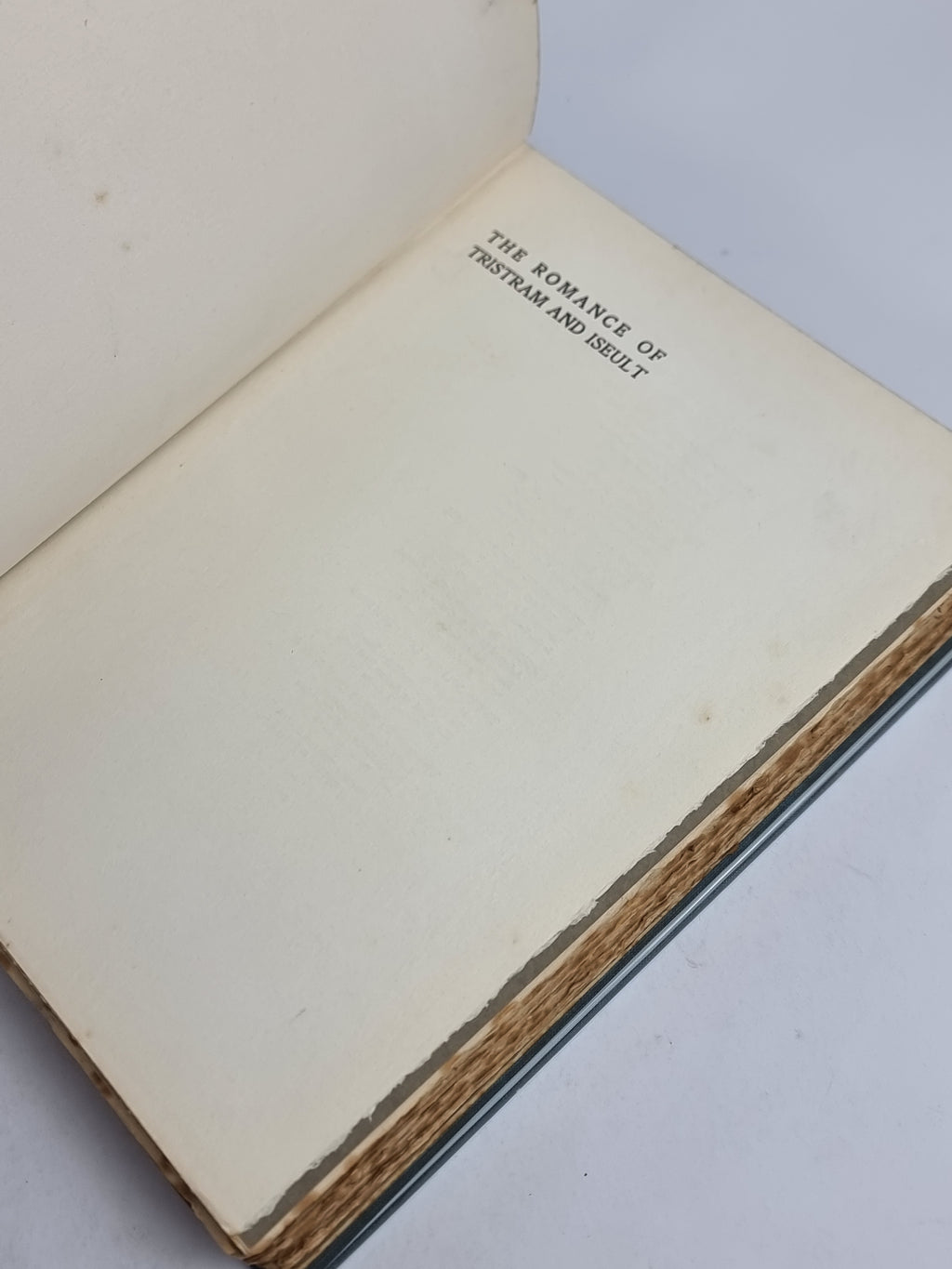 The Romance of Tristram and Iseult, Joseph Bédier — 1st Edition