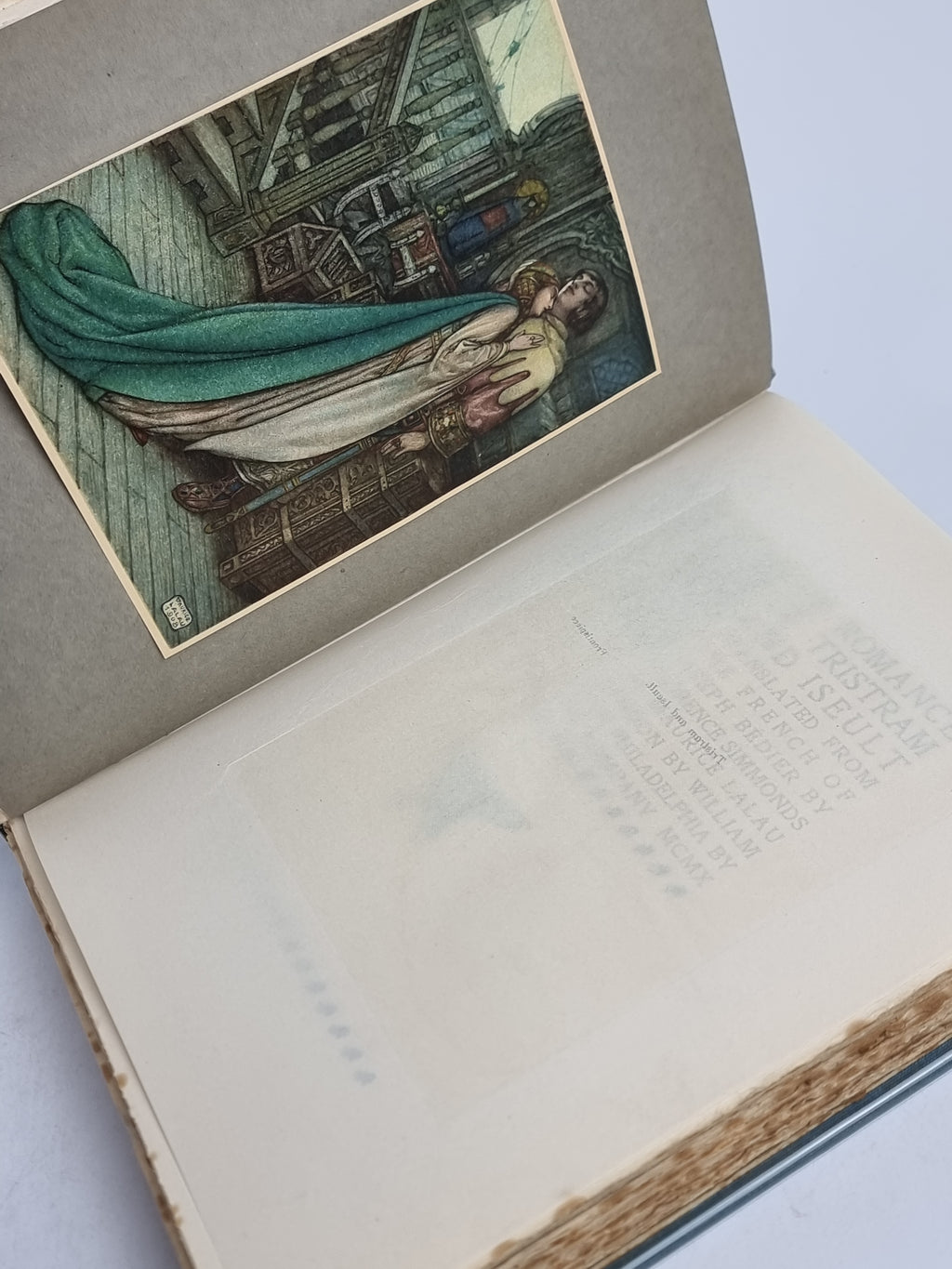 The Romance of Tristram and Iseult, Joseph Bédier — 1st Edition