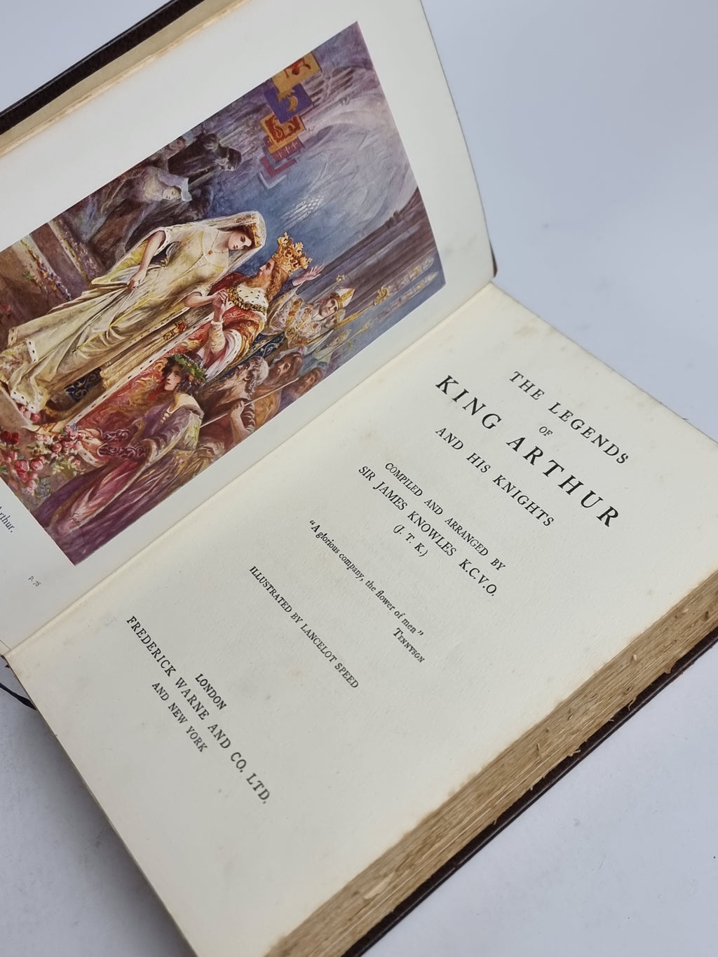 The Legends of King Arthur and His Knights, Sir James Knowles — 11th Edition