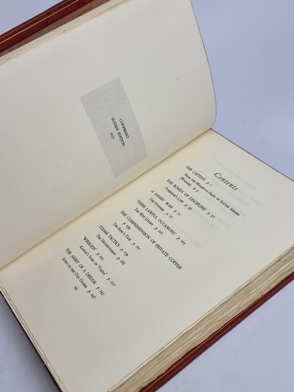 Traffics and Discoveries, Rudyard Kipling — Sussex Edition, Volume VII