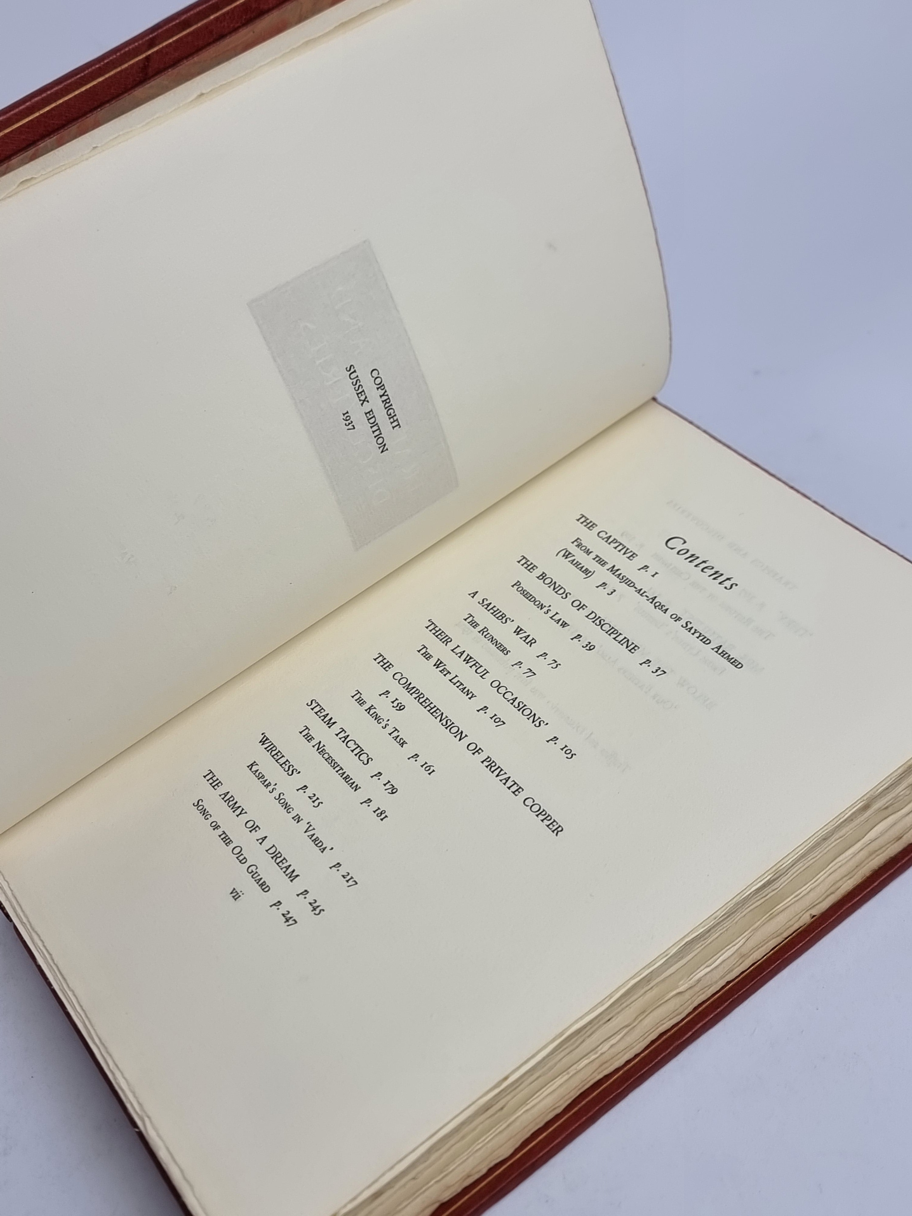 Traffics and Discoveries, Rudyard Kipling — Sussex Edition, Volume VII