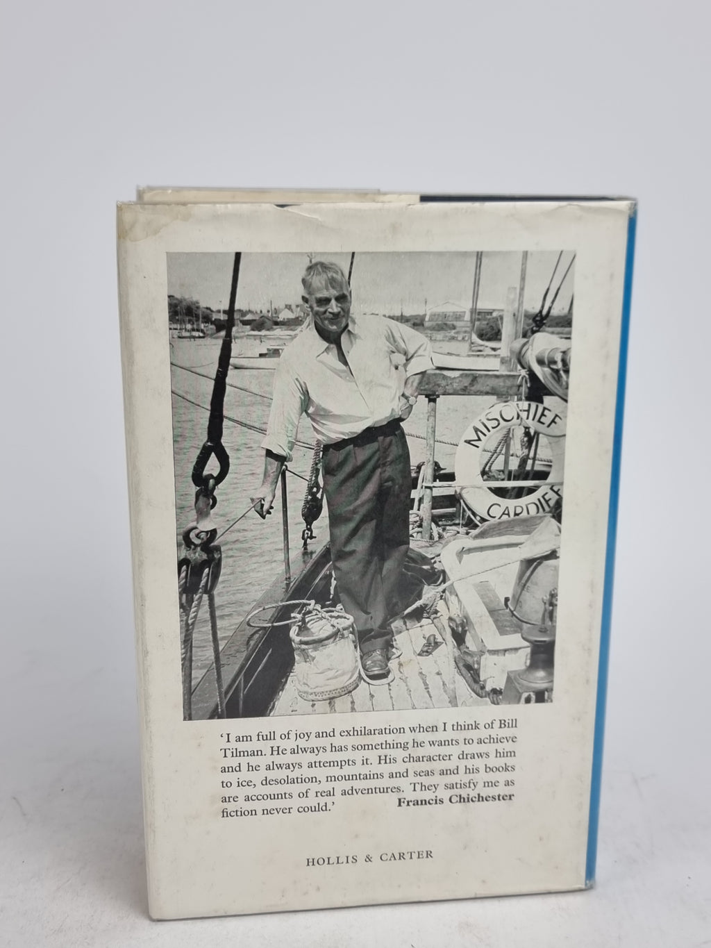 Mostly Mischief, H. W. Tilman — 1st Edition, Signed