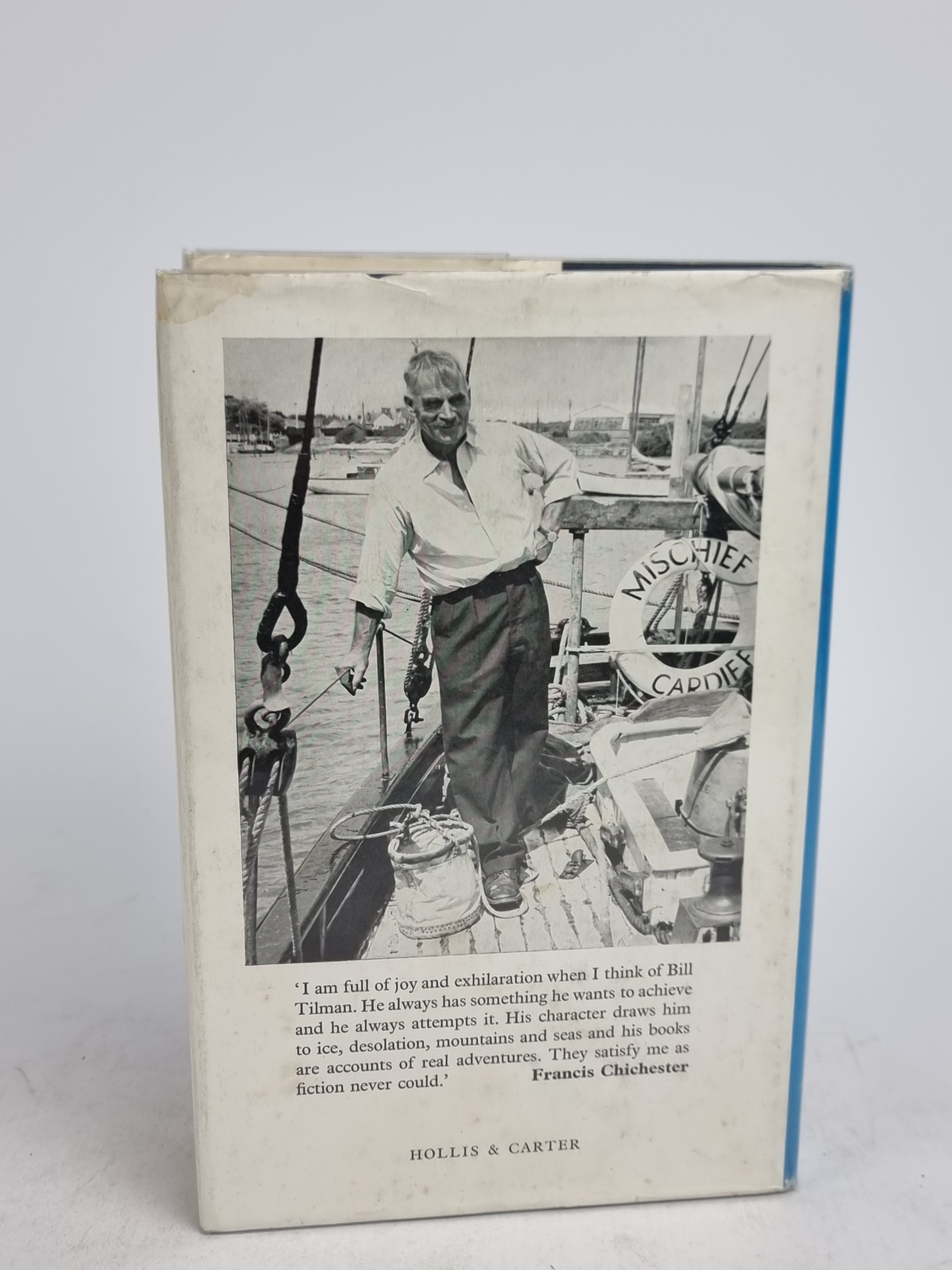 Mostly Mischief, H. W. Tilman — 1st Edition, Signed