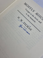Mostly Mischief, H. W. Tilman — 1st Edition, Signed