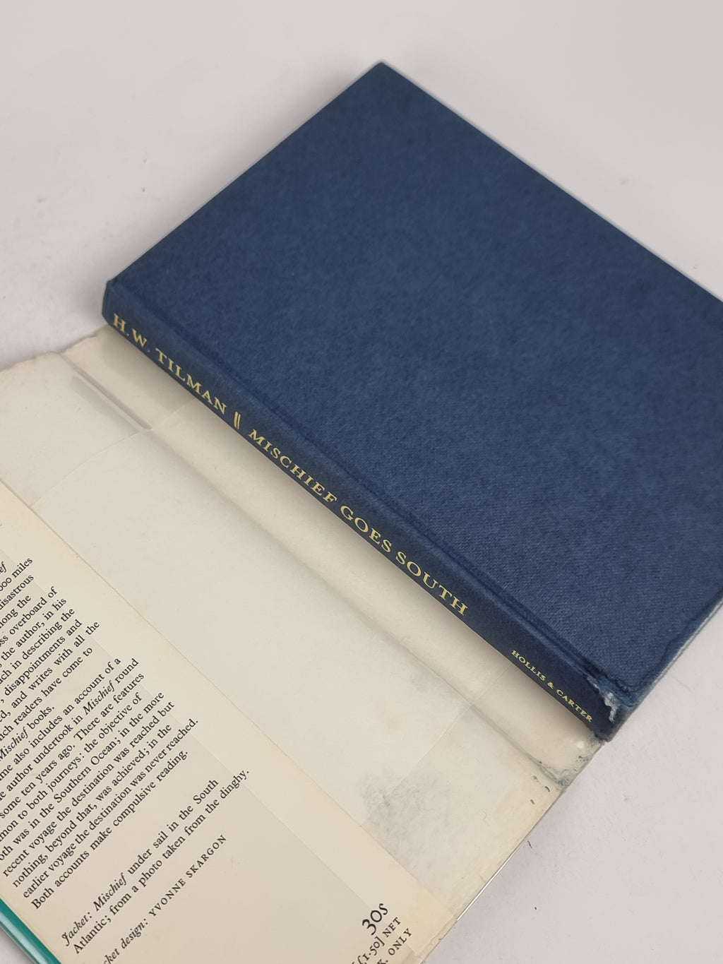 Mischief Goes South, H. W. Tilman — 1st Edition