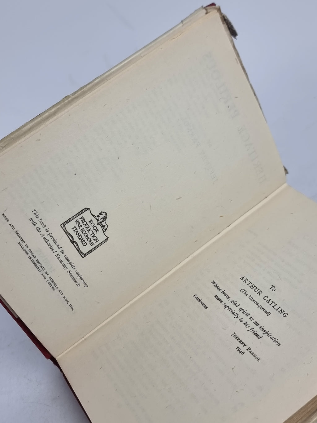 Heritage Perilous, Jeffery Farnol — 1st Edition