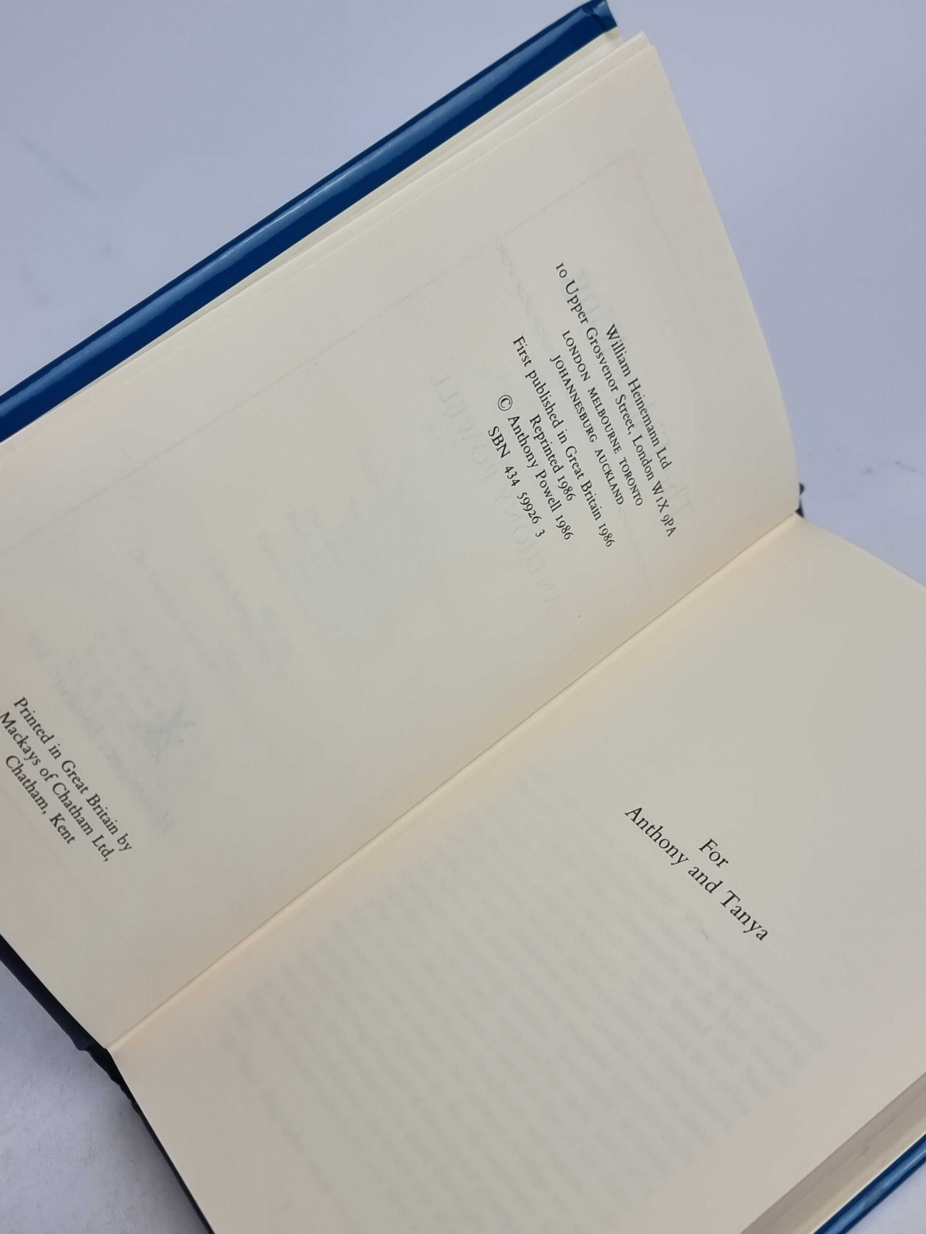 The Fisher King, Anthony Powell — 1986 Reprint