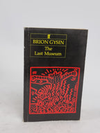 The Last Museum, Brion Gysin — 1st Edition