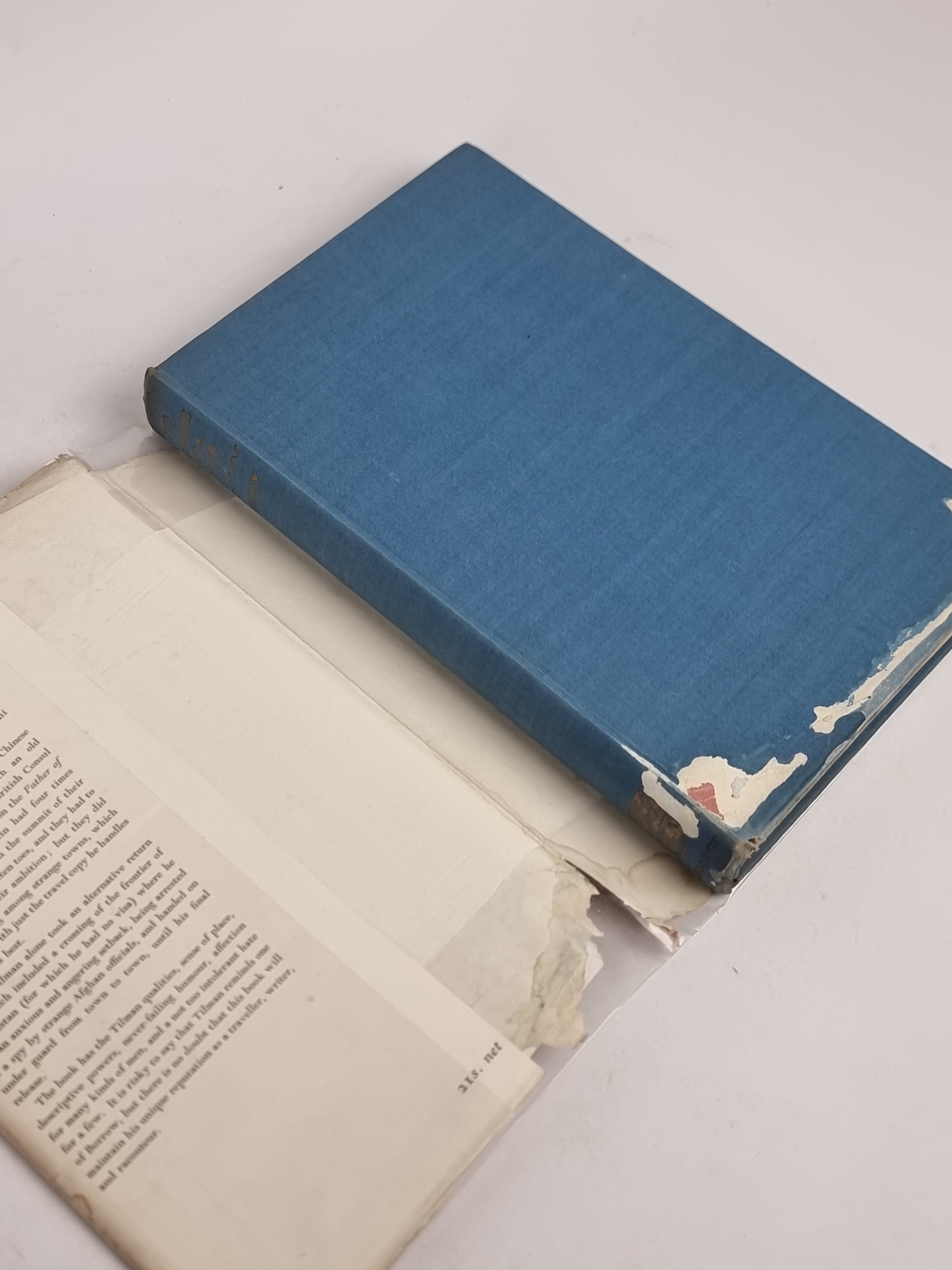 Two Mountains and a River, H. W. Tilman — 1st Edition