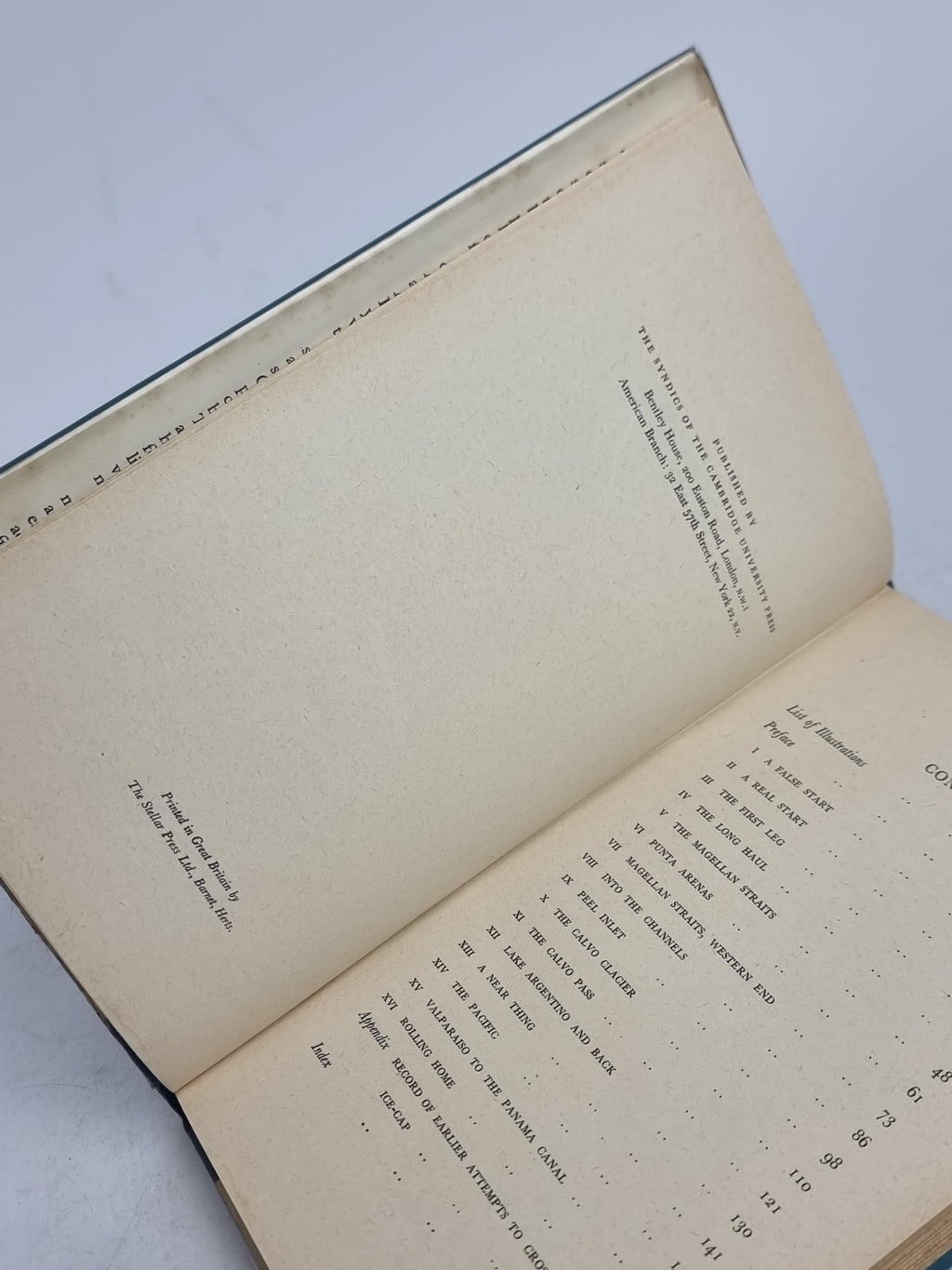 Mischief in Patagonia, H. W. Tilman — 1st Edition