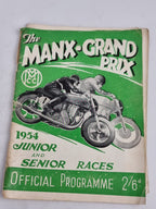 The Manx Grand Prix 1954 Official Programme, Manx Motor Cycle Club