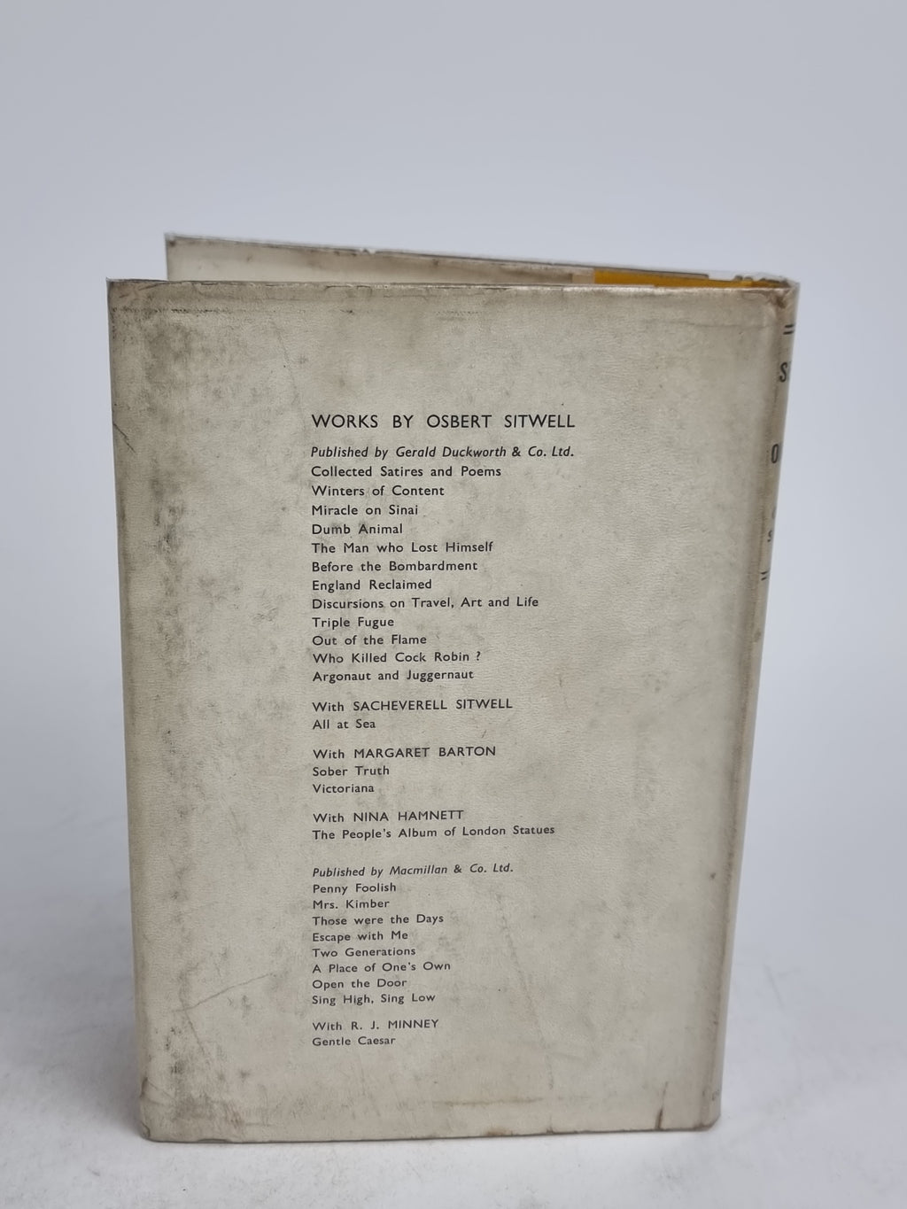 Selected Poems Old & New, Osbert Sitwell — 1st Edition