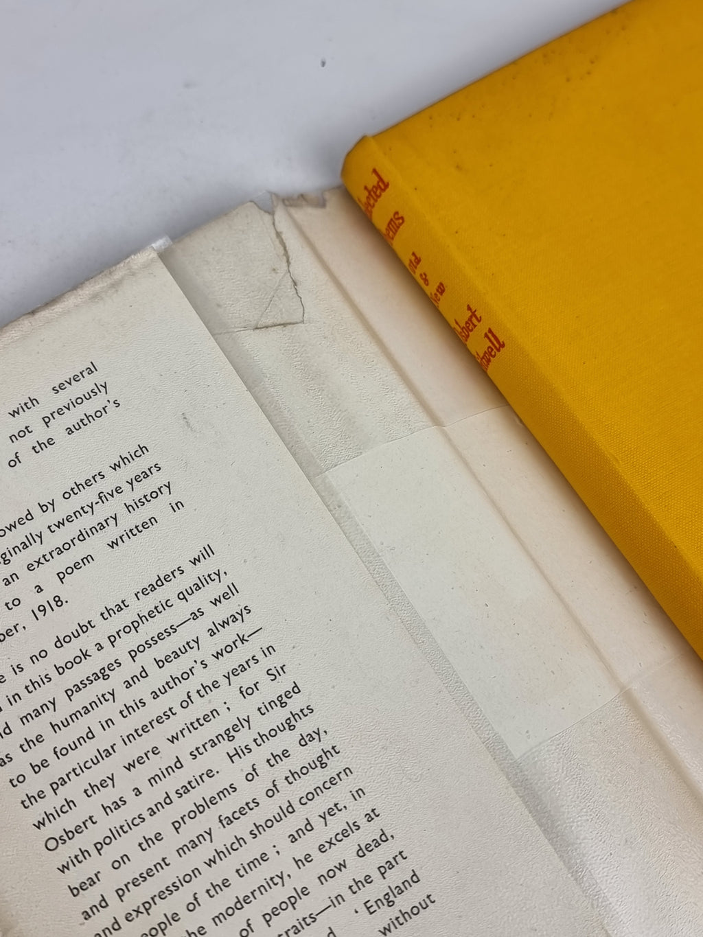 Selected Poems Old & New, Osbert Sitwell — 1st Edition