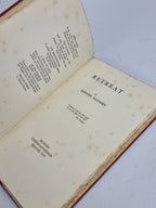 Retreat, Edmund Blunden — 1st Edition