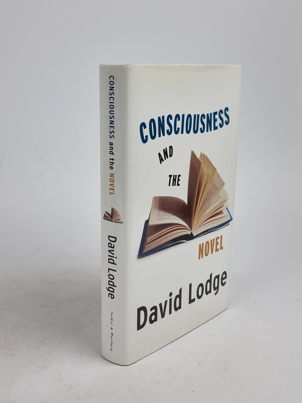Consciousness and the Novel, David Lodge — 1st Edition