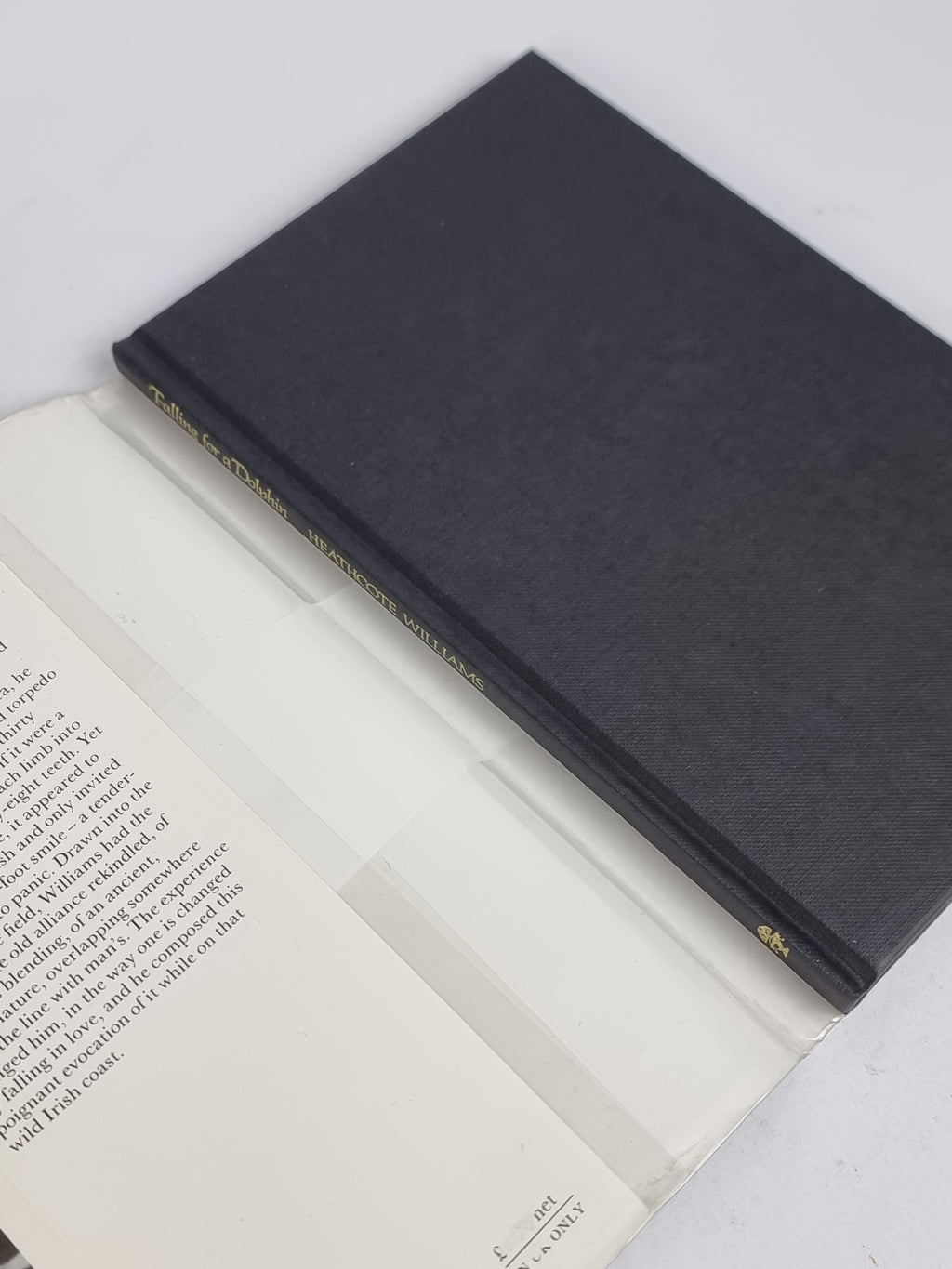 Falling for a Dolphin, Heathcote Williams — 1st Edition, Signed