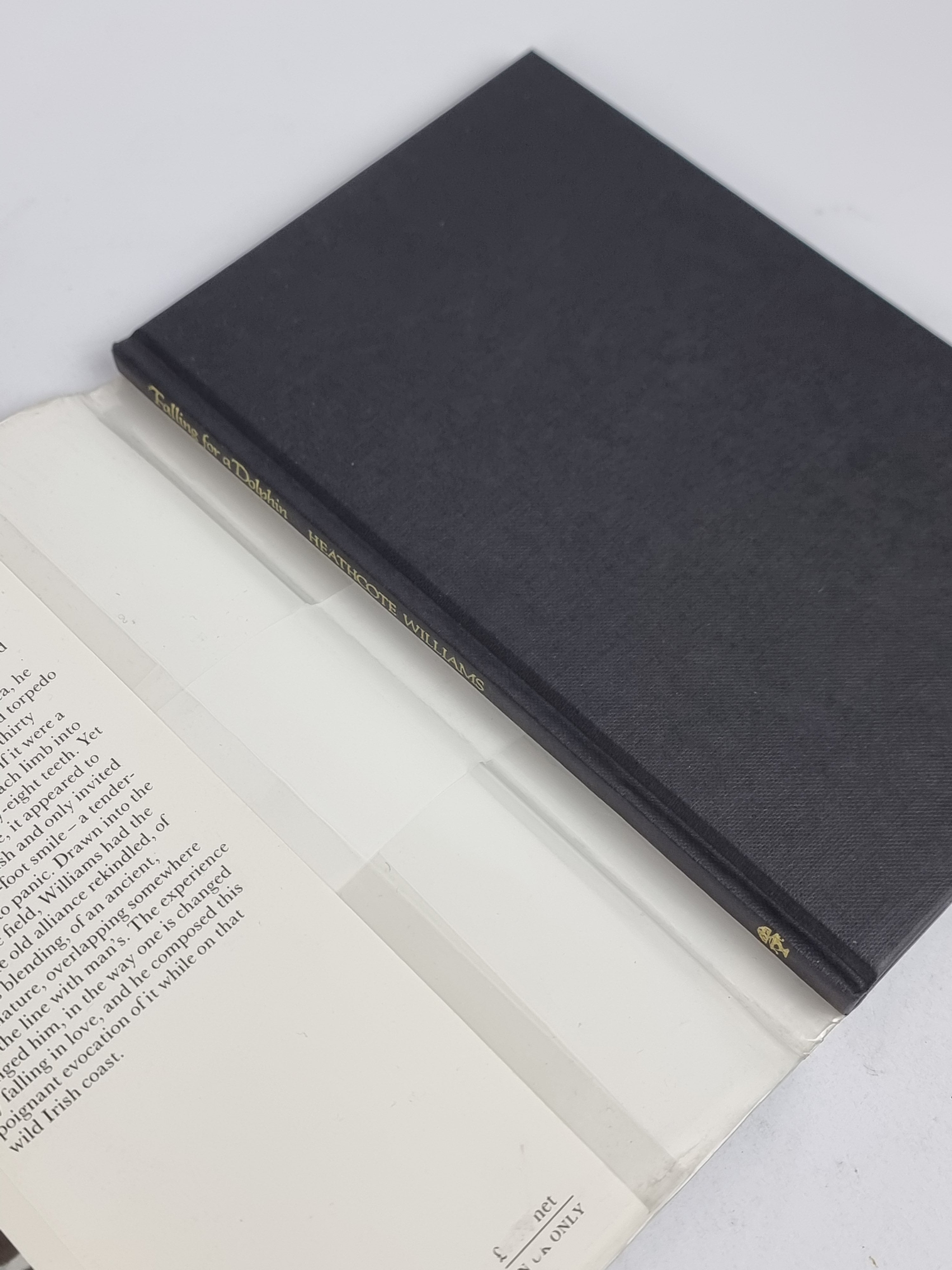 Falling for a Dolphin, Heathcote Williams — 1st Edition, Signed