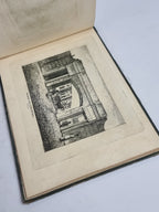 Etchings of Churches, Gates, & in Chester, George Batenham — 1st Edition