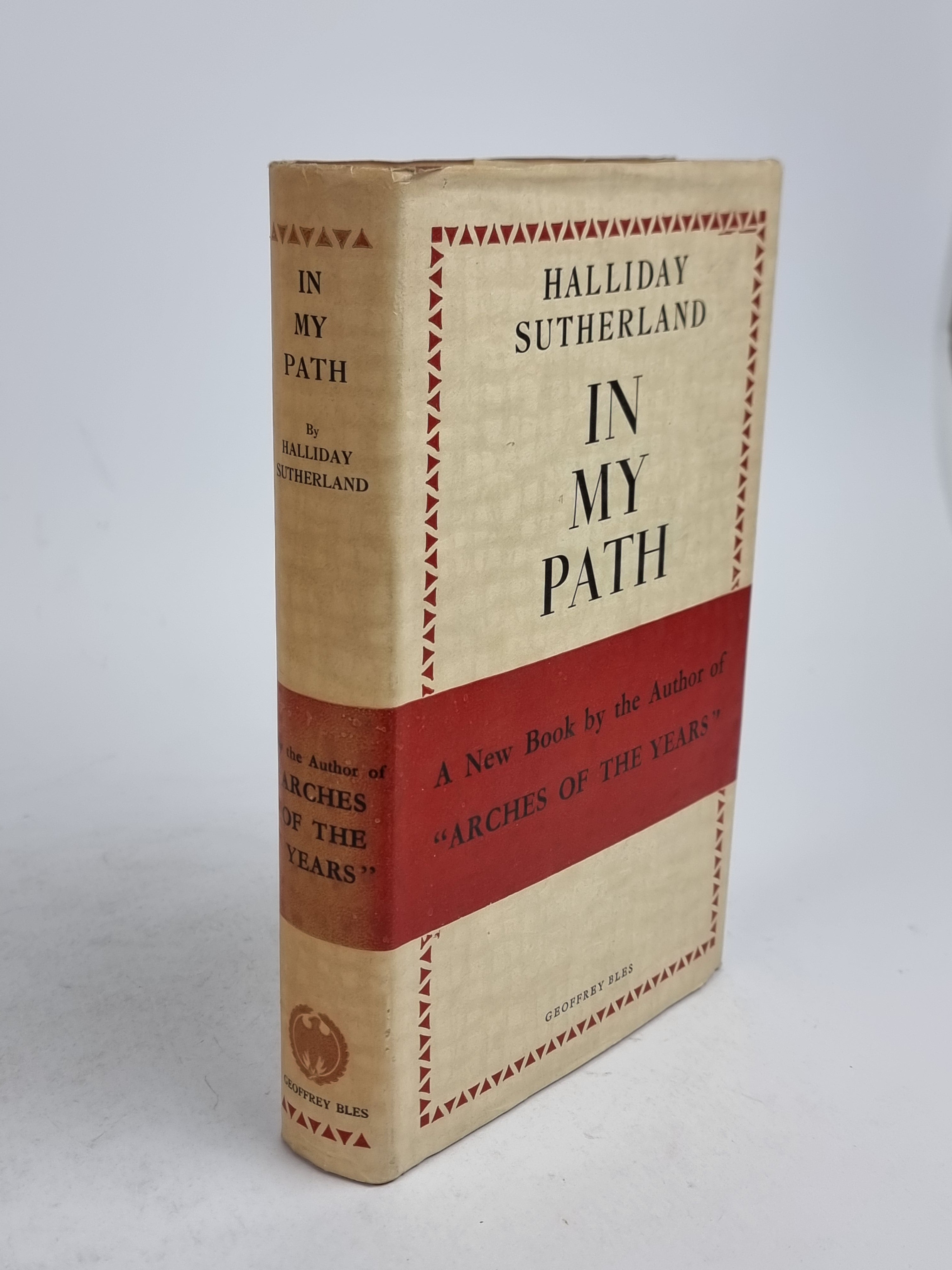 In My Path, Halliday Sutherland — 1st Edition