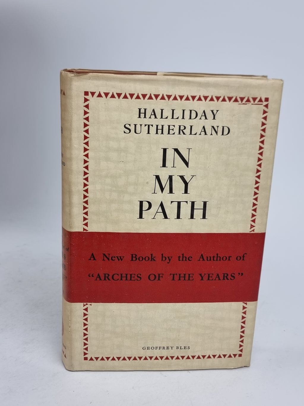 In My Path, Halliday Sutherland — 1st Edition