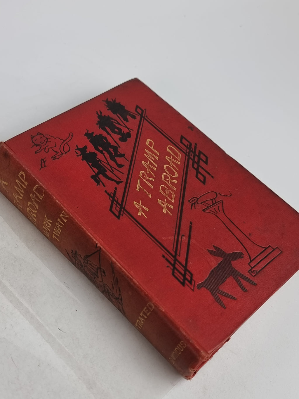 A Tramp Abroad, Mark Twain — 1st One-Volume English Edition