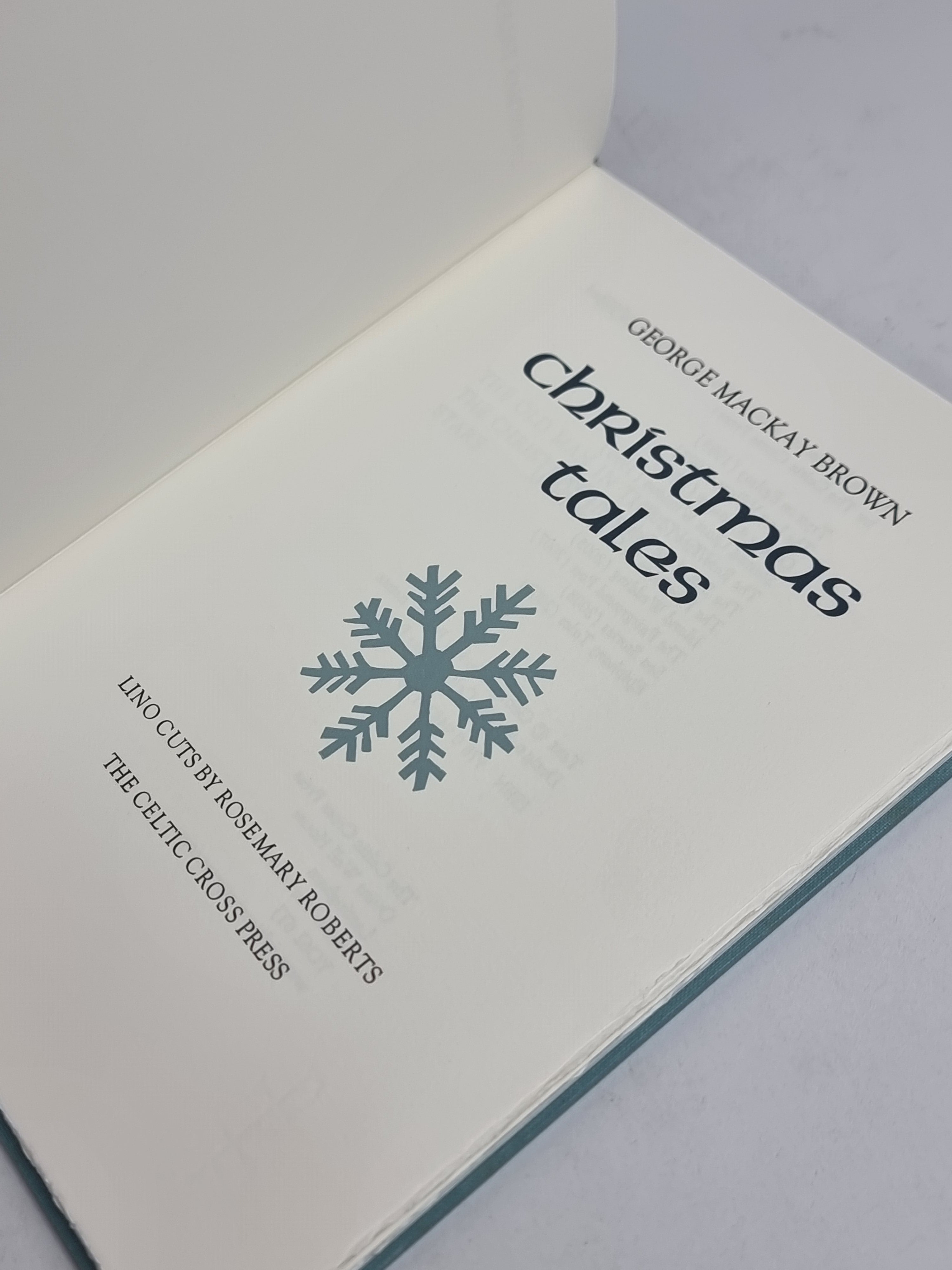 Christmas Tales, George Mackay Brown — 1st Edition, Limited