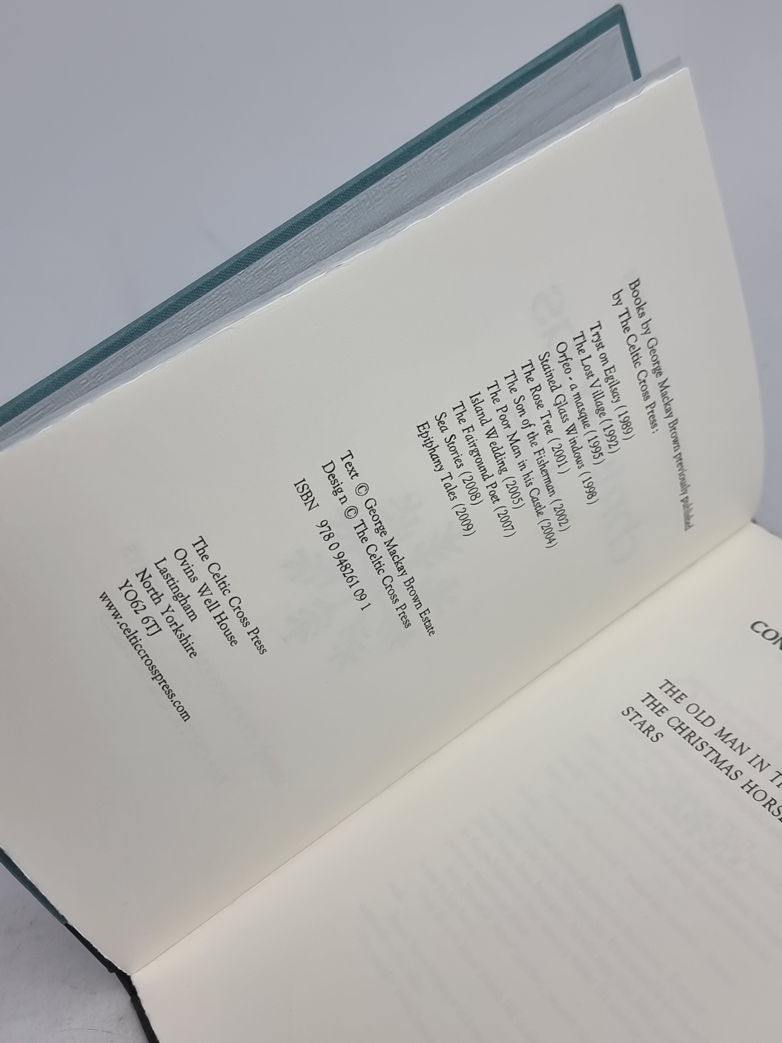 Christmas Tales, George Mackay Brown — 1st Edition, Limited