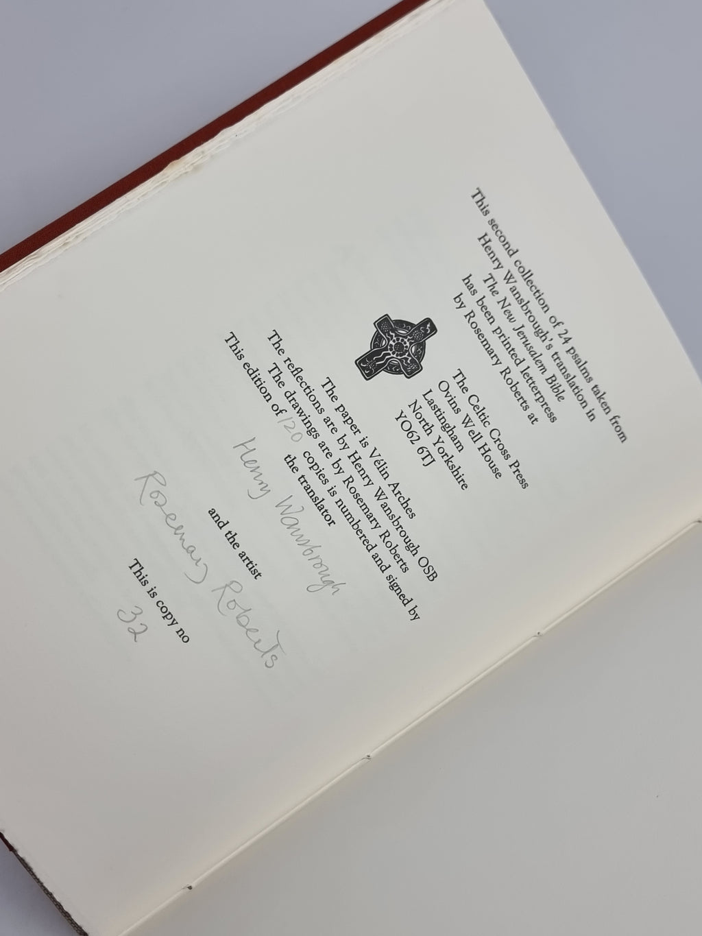 Psalms 2: A Second Selection, Henry Wansbrough — 1st Edition, Limited
