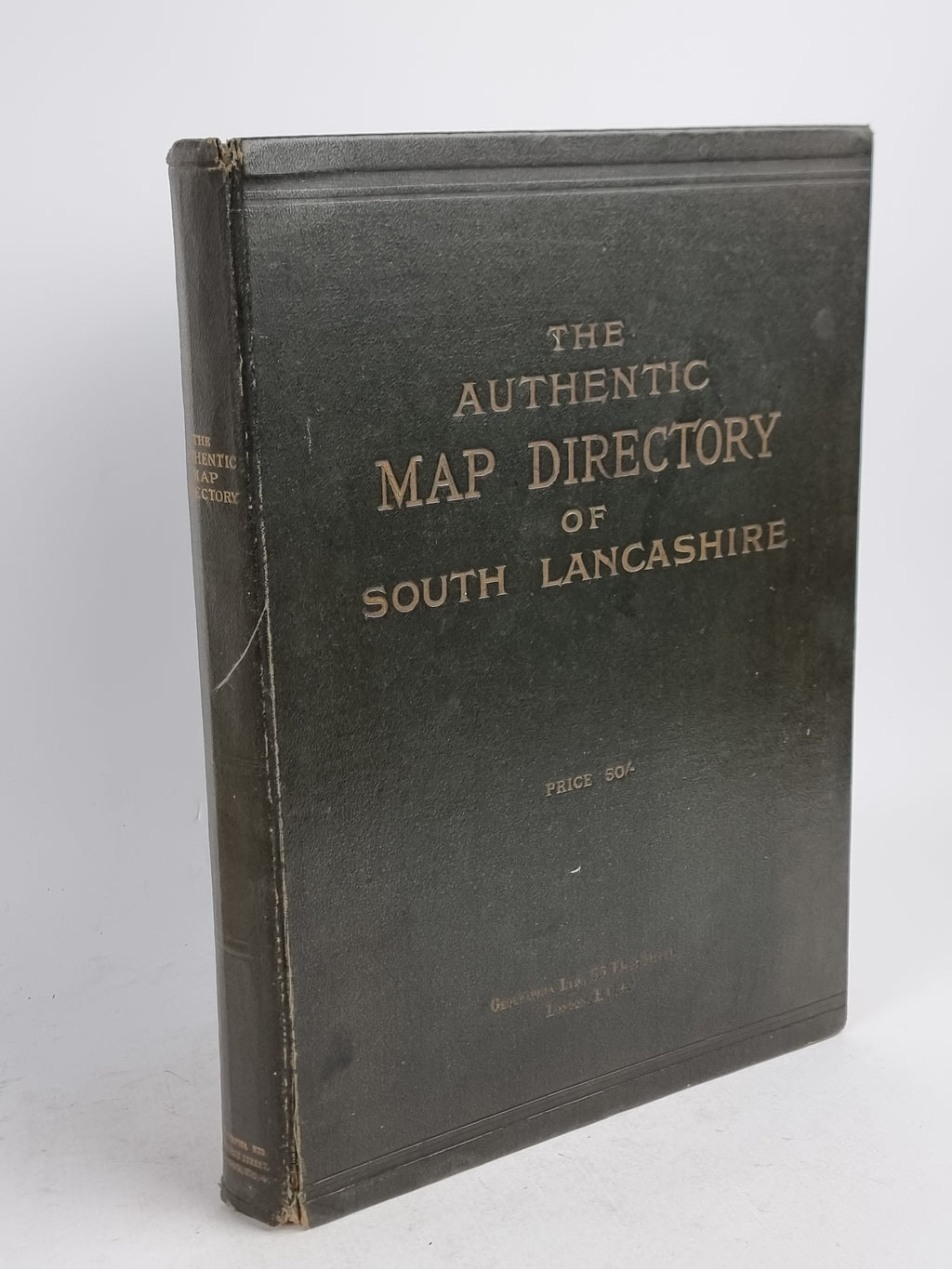 The Authentic Map Directory of South Lancashire, James Bain (Editor)