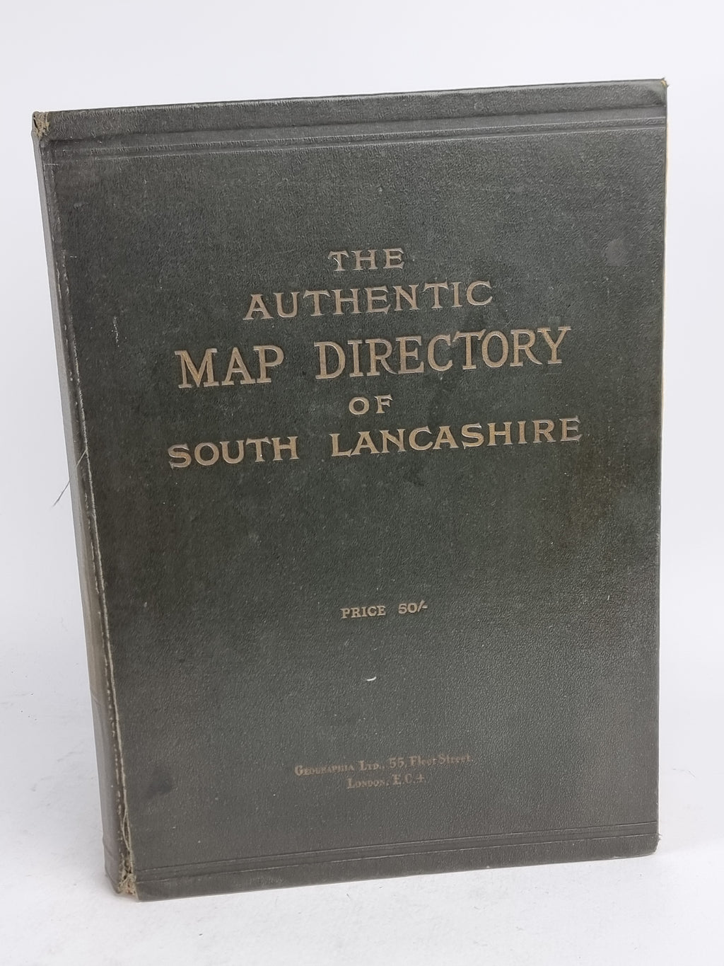 The Authentic Map Directory of South Lancashire, James Bain (Editor)