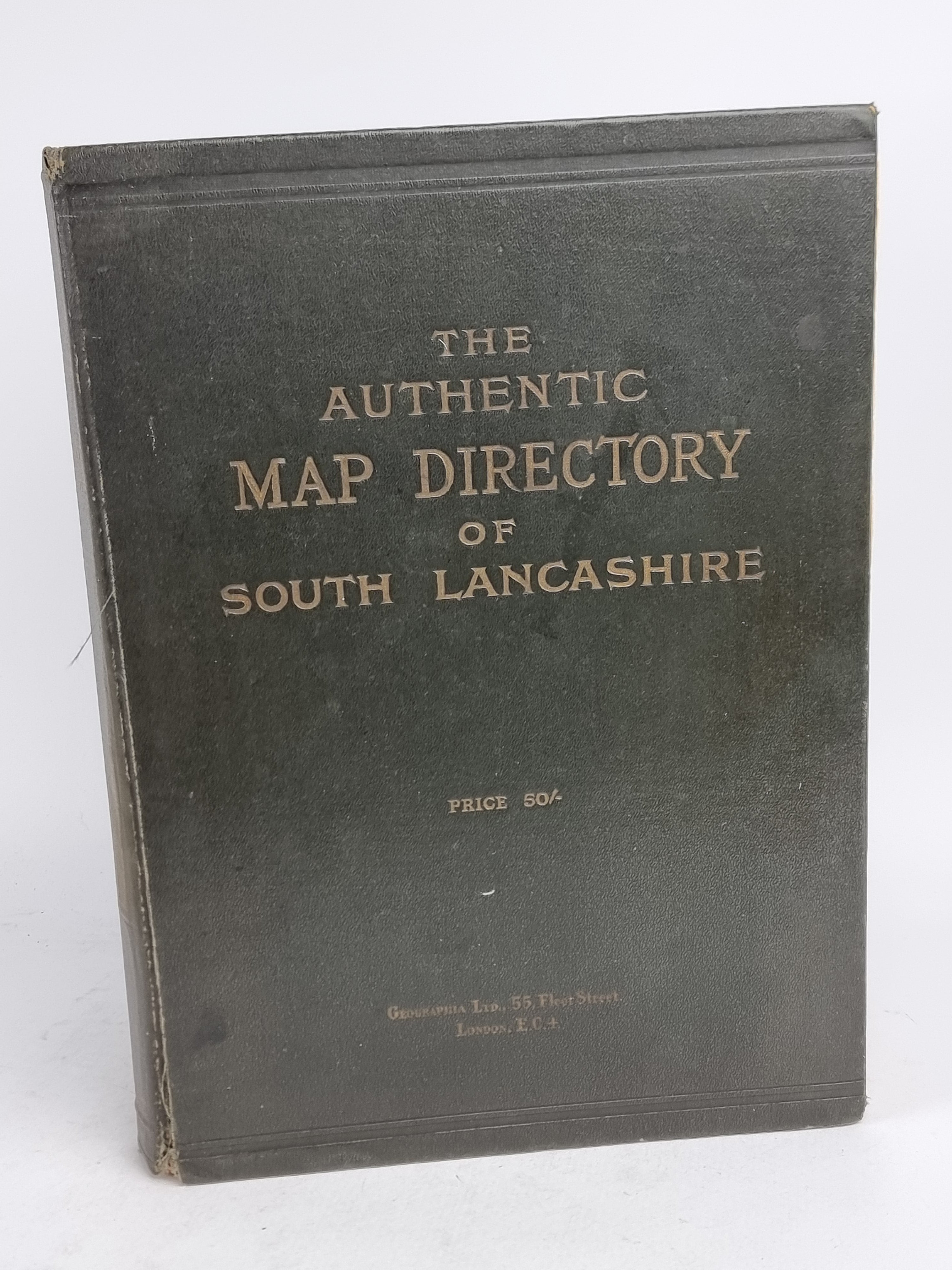 The Authentic Map Directory of South Lancashire, James Bain (Editor)