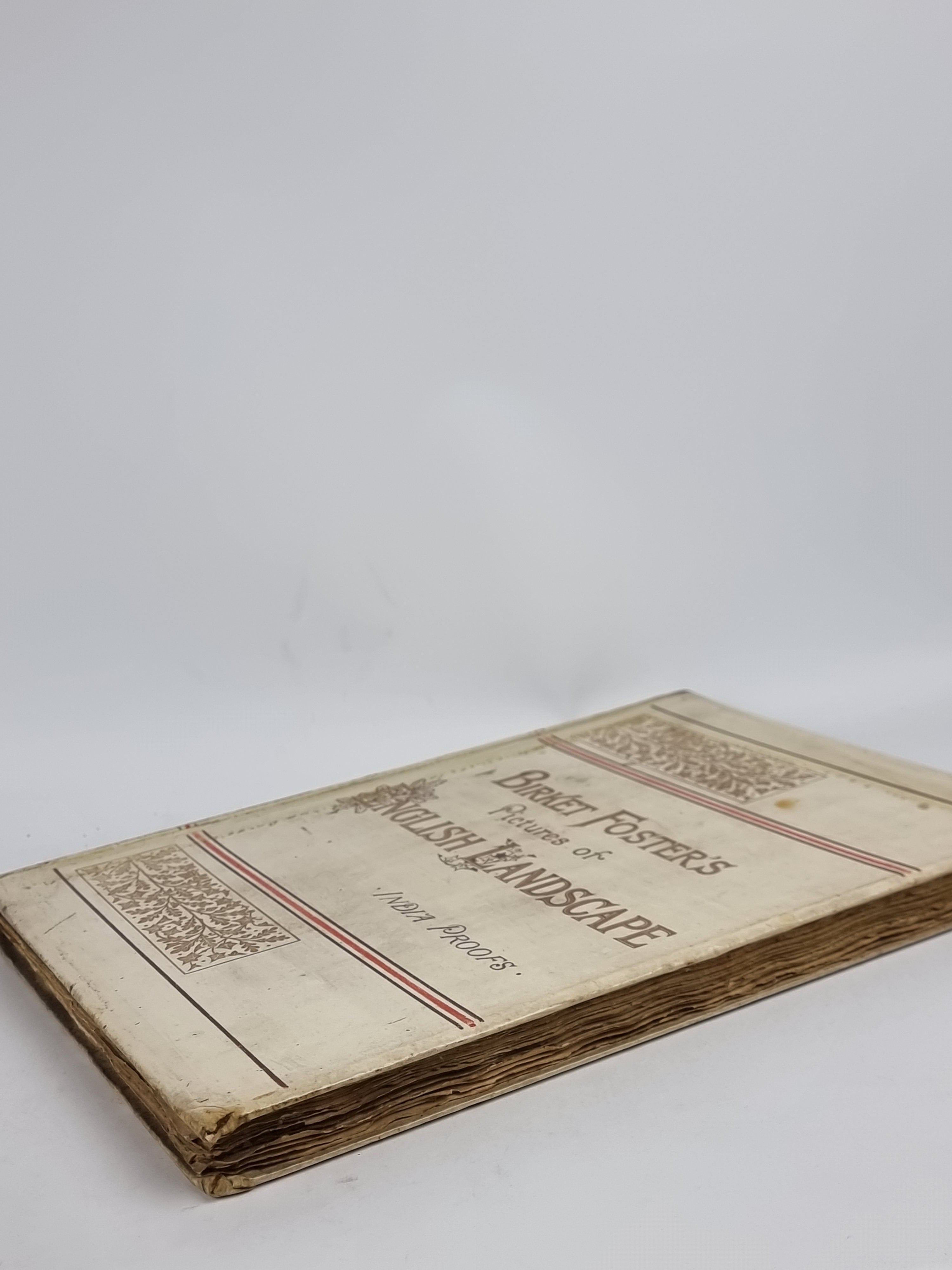 Birket Foster's Pictures of English Landscape,& Tom Taylor — Limited Edition