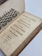 Studies of Chess; Containing Caissa, a Poem... — First Edition
