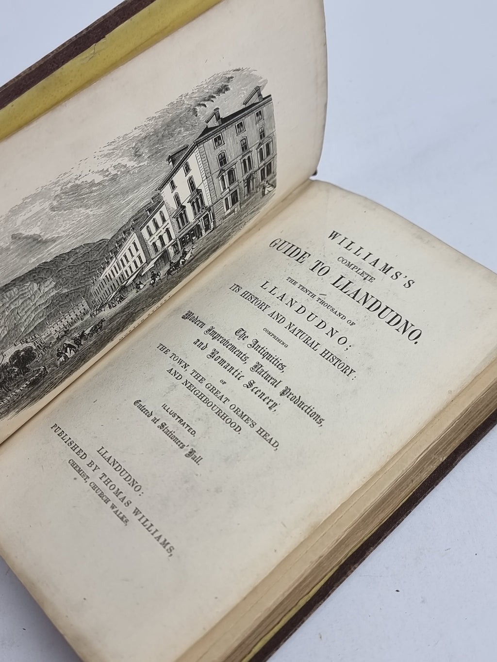 Williams's Complete Guide to Llandudno, Thomas Williams — Tenth Thousand
