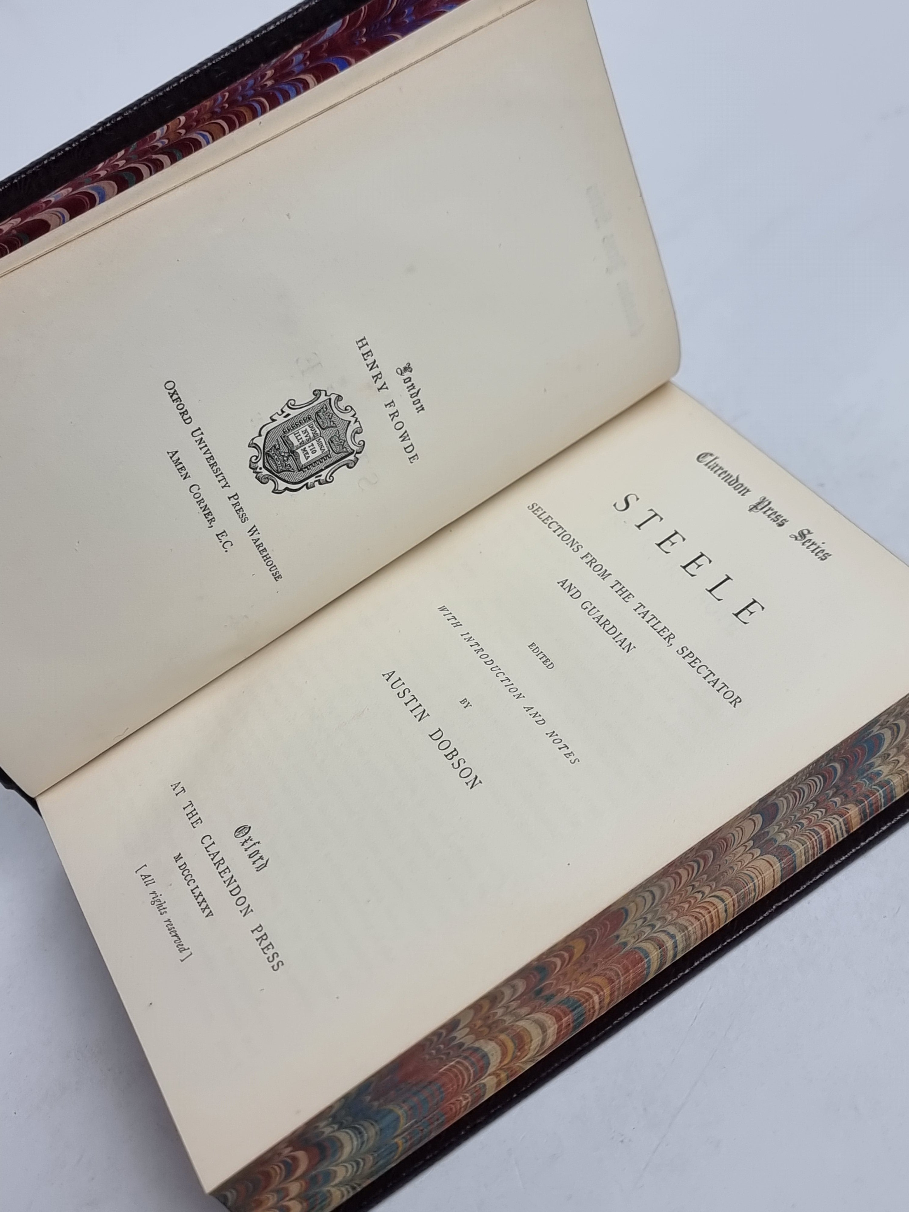 Selections from the Tatler, Spectator and Guardian, Richard Steele — 1885 Edition