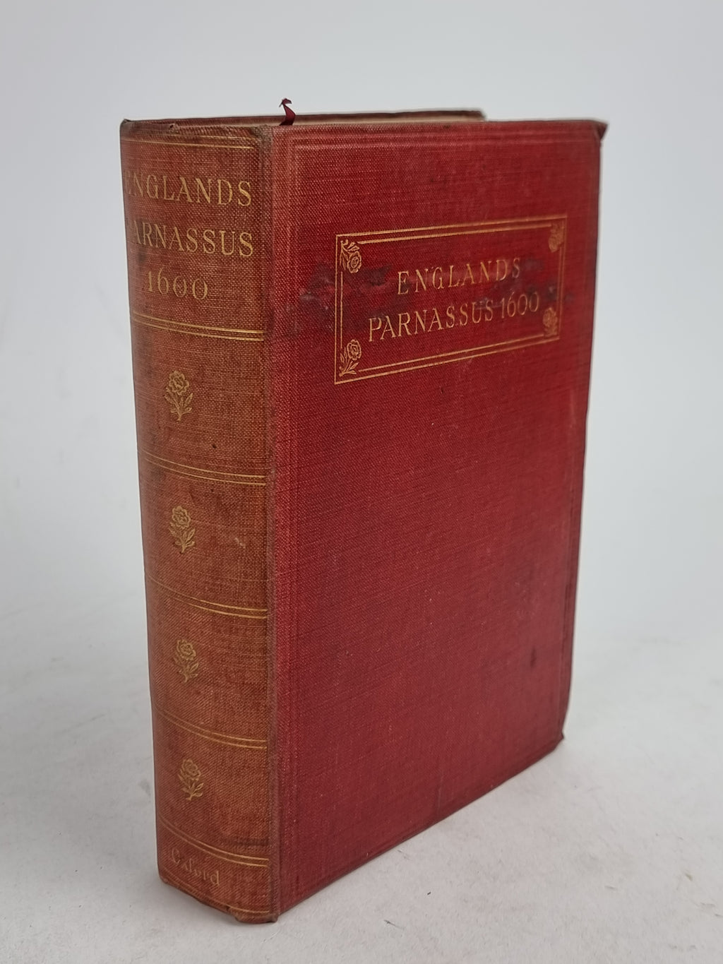 Englands Parnassus, Compiled by Robert Allot and Edited by Charles Crawford