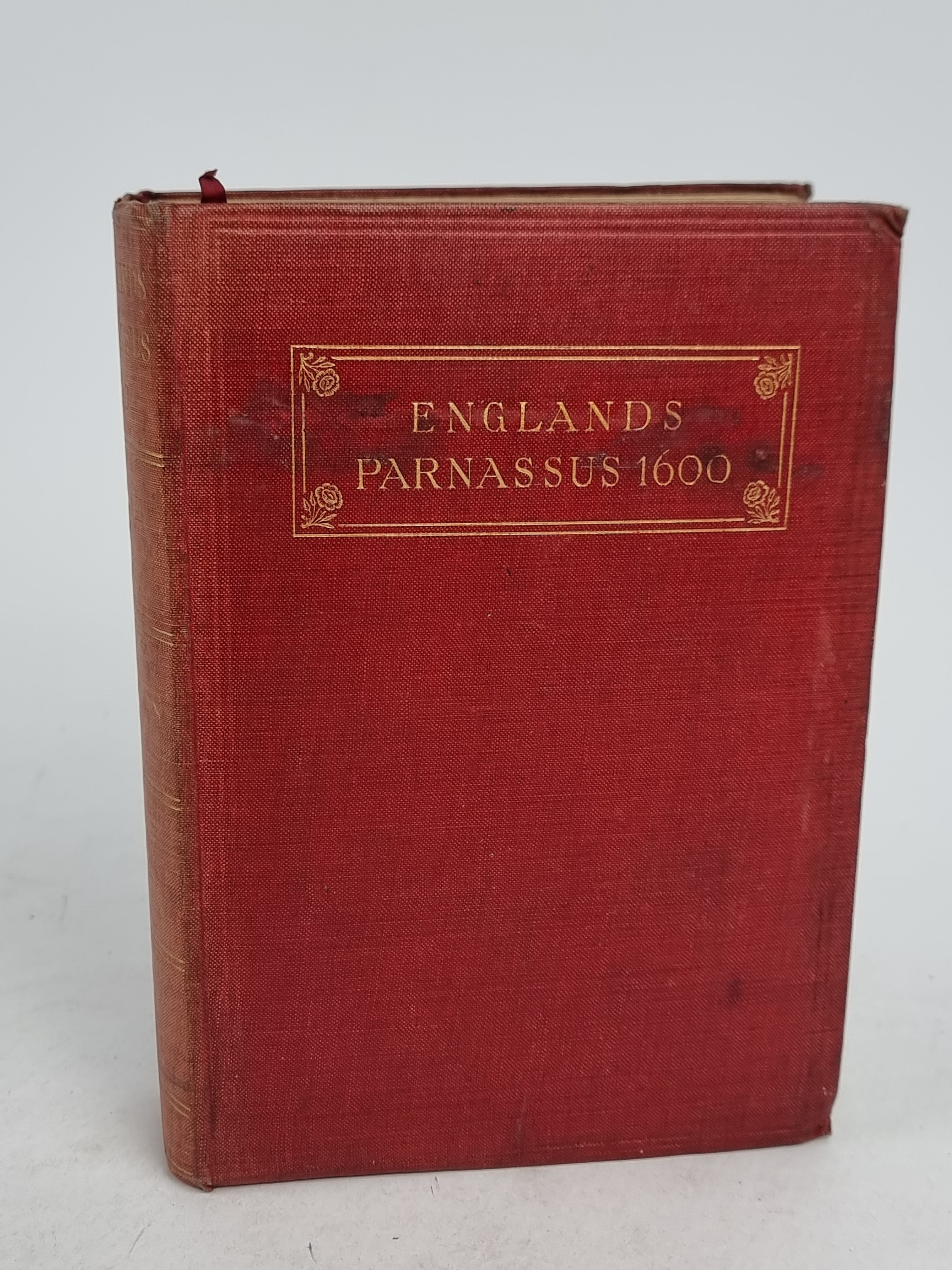 Englands Parnassus, Compiled by Robert Allot and Edited by Charles Crawford