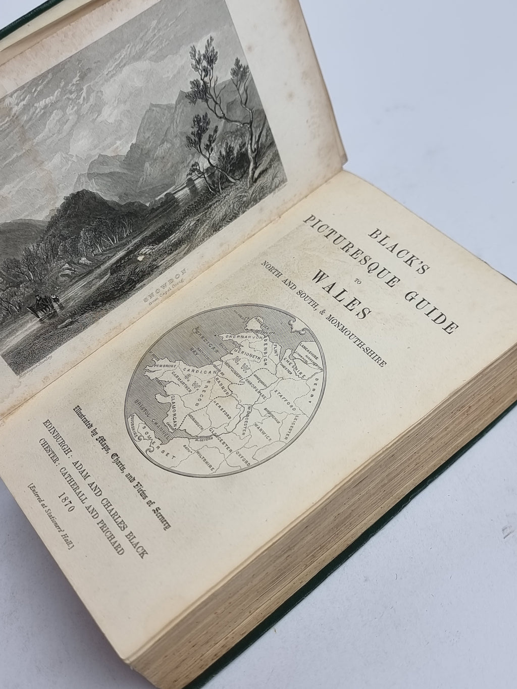 Black's Picturesque Guide to Wales North and South & Monmouth-shire