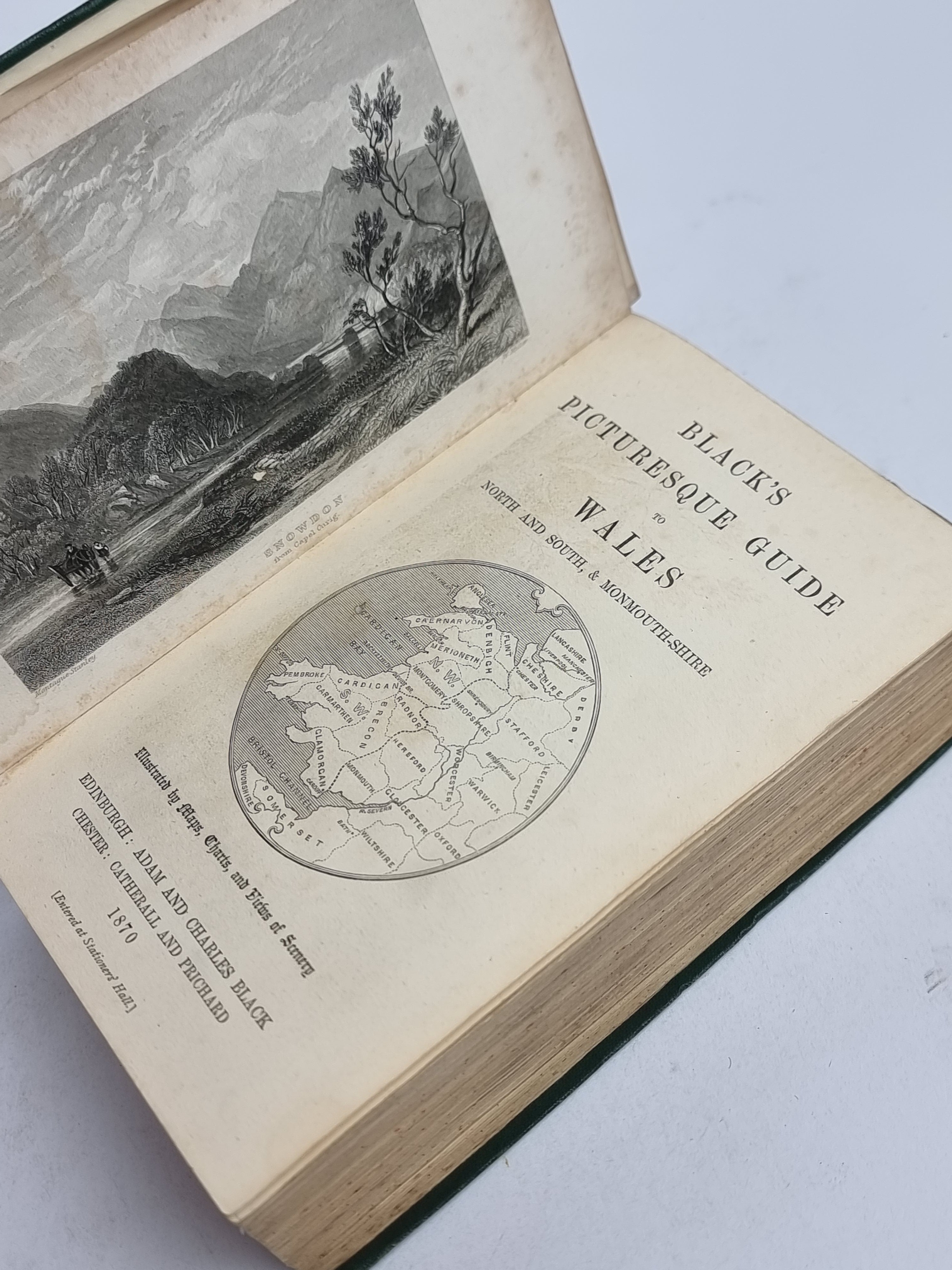 Black's Picturesque Guide to Wales North and South & Monmouth-shire