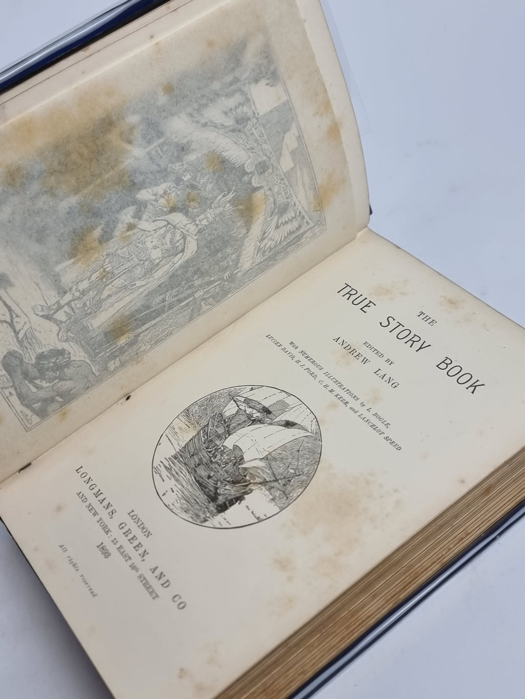 The True Story Book, Edited by Andrew Lang — 1st Edition